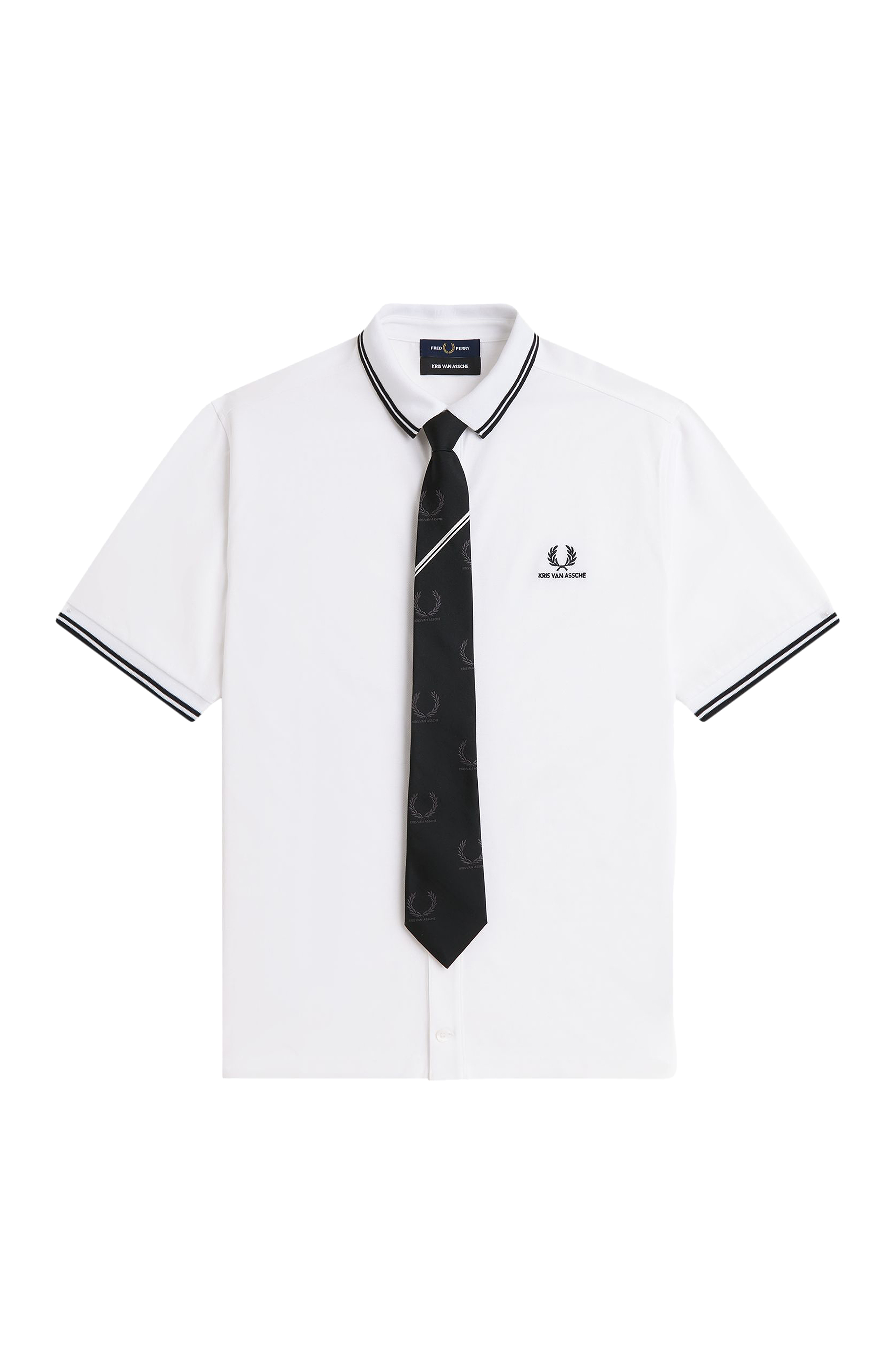 FRED PERRY x KRIS VAN ASSCHE MEN'S PIQUE SHIRT