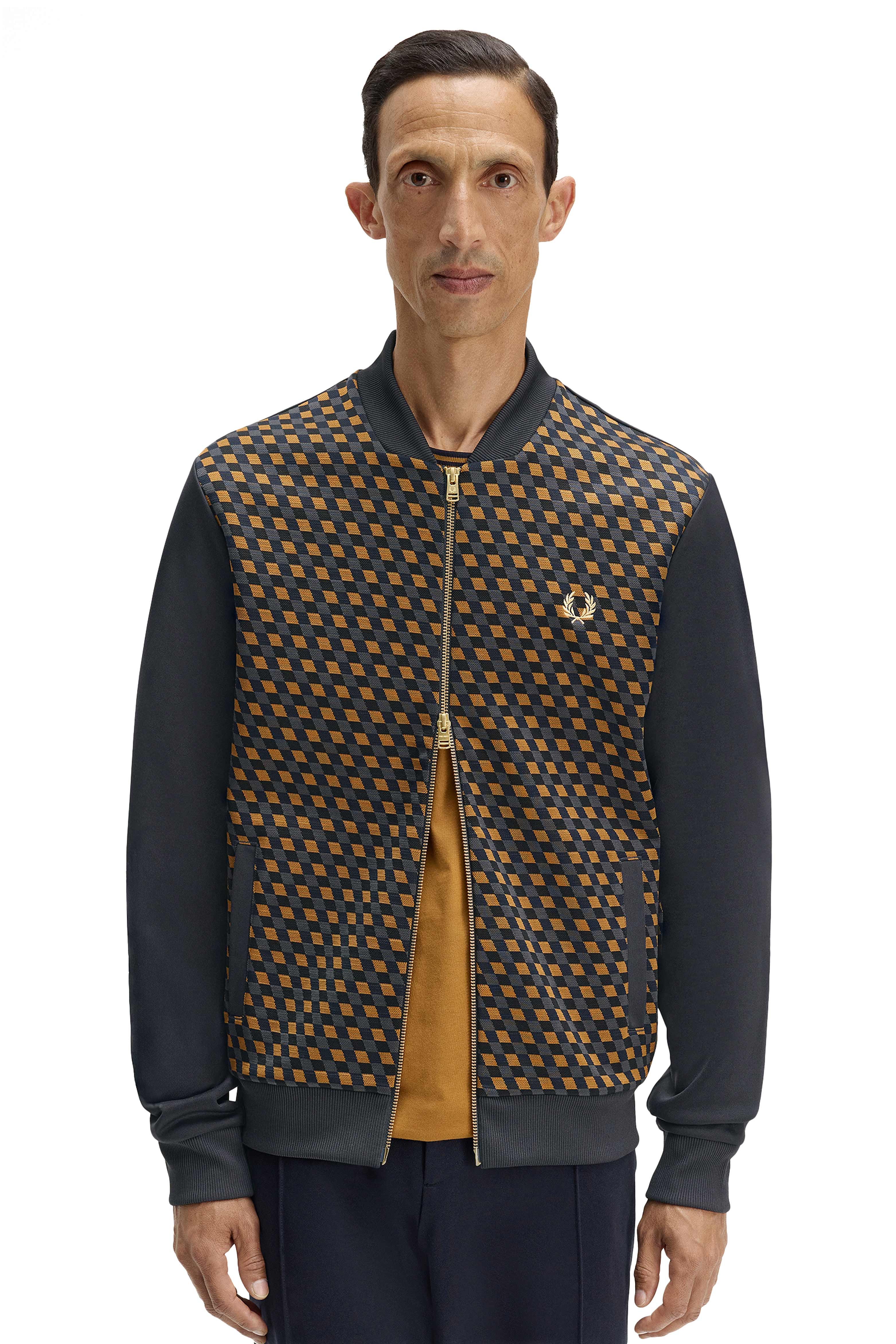 MEN'S GEOMETRIC TRACK JACKET thumbnail 3