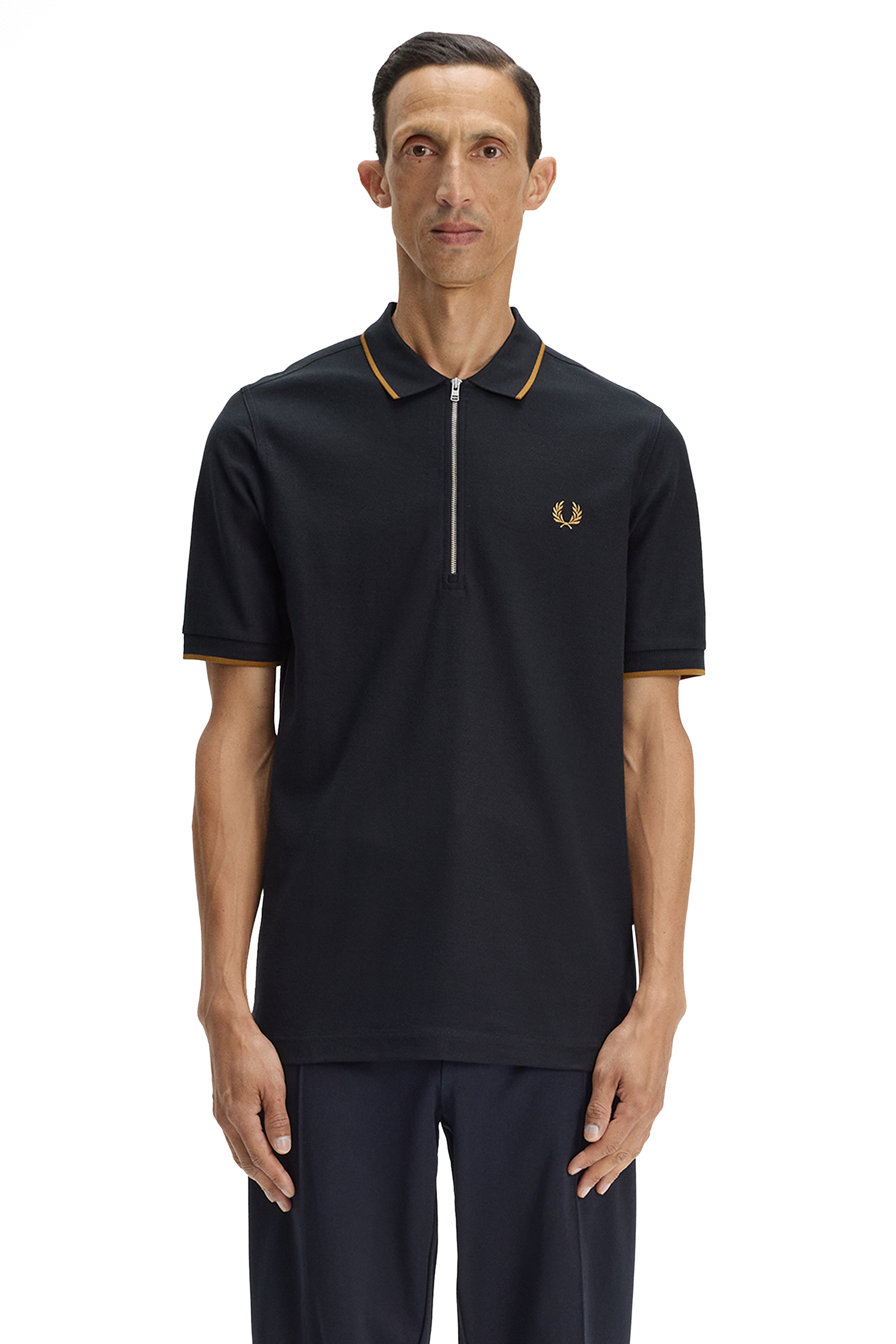CREPE PIQUE POLO SHIRT thumbnail 3