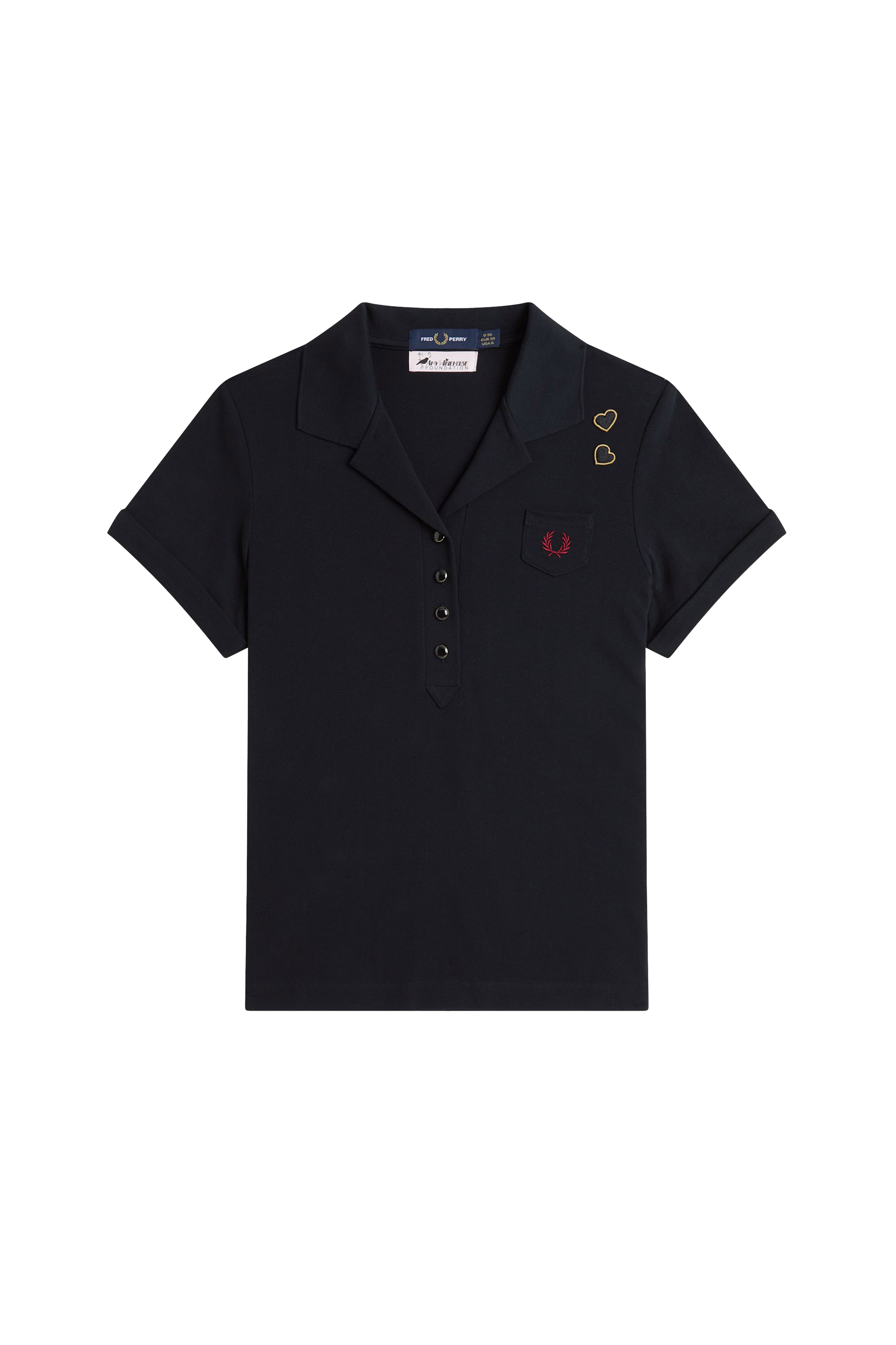 FRED PERRY WOMENS x AMY WINEHOUSE POLO SHIRT
