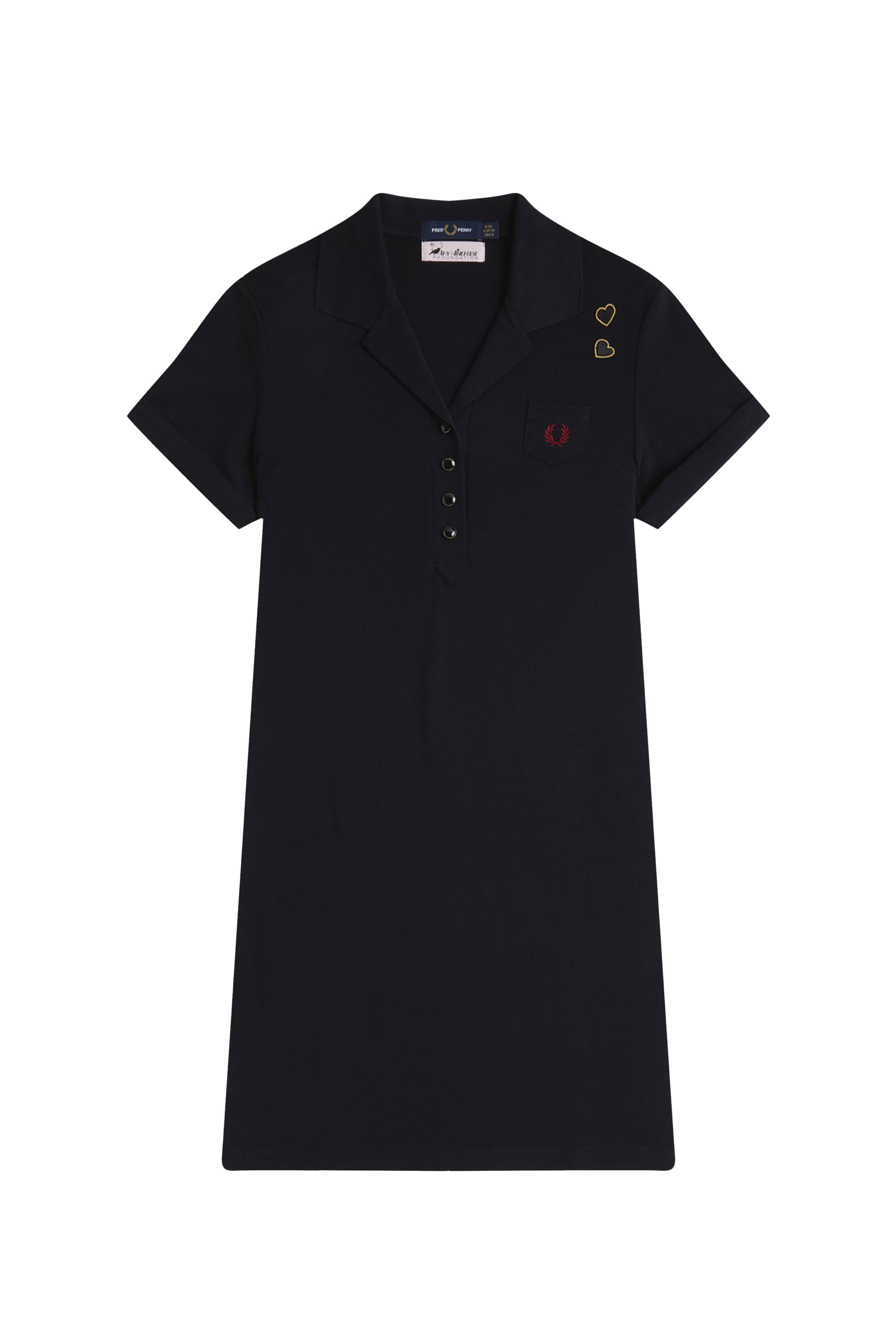 FRED PERRY WOMENS x AMY WINEHOUSE PIQUE DRESS
