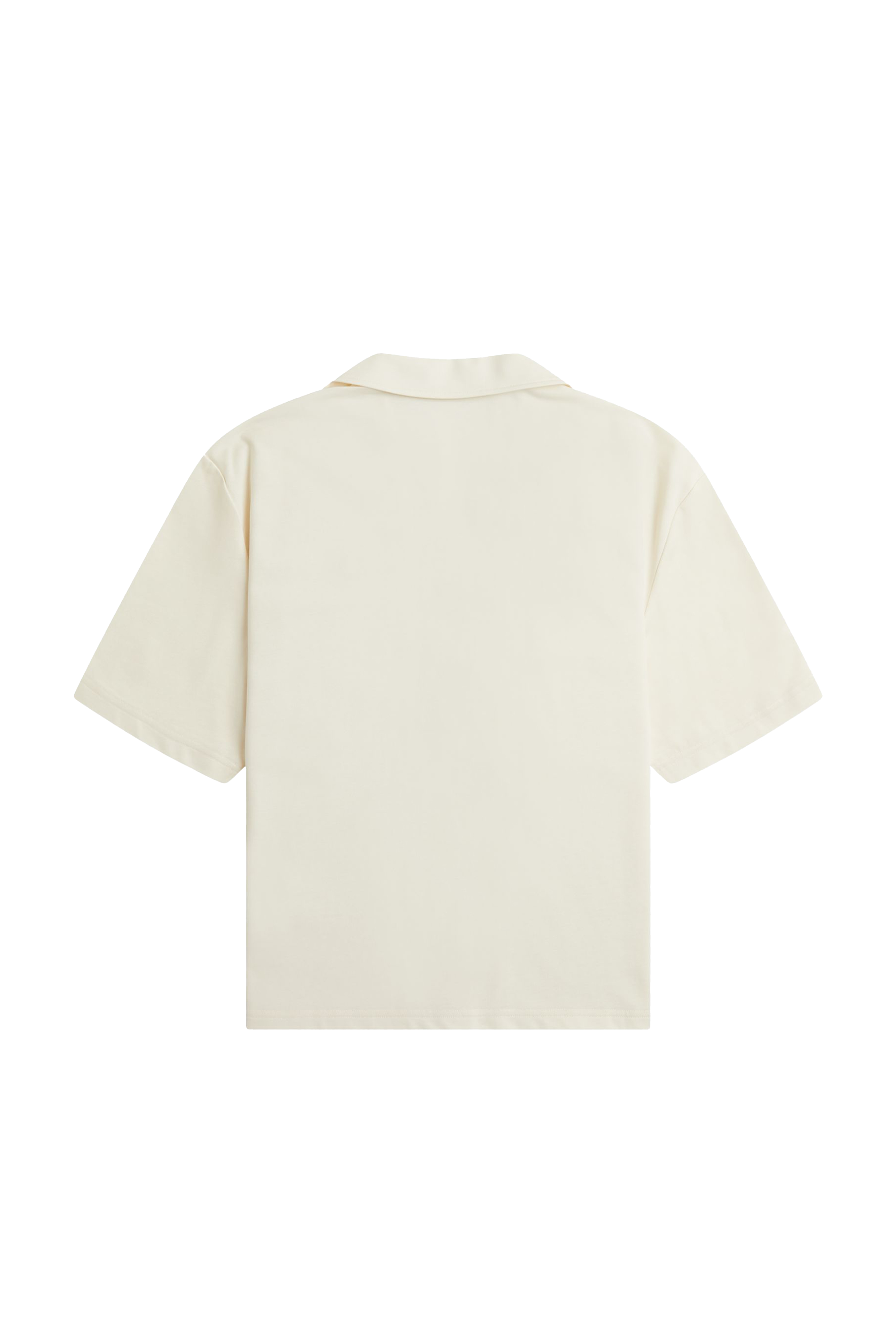 OPEN COLLAR JERSEY SHIRT S/S
