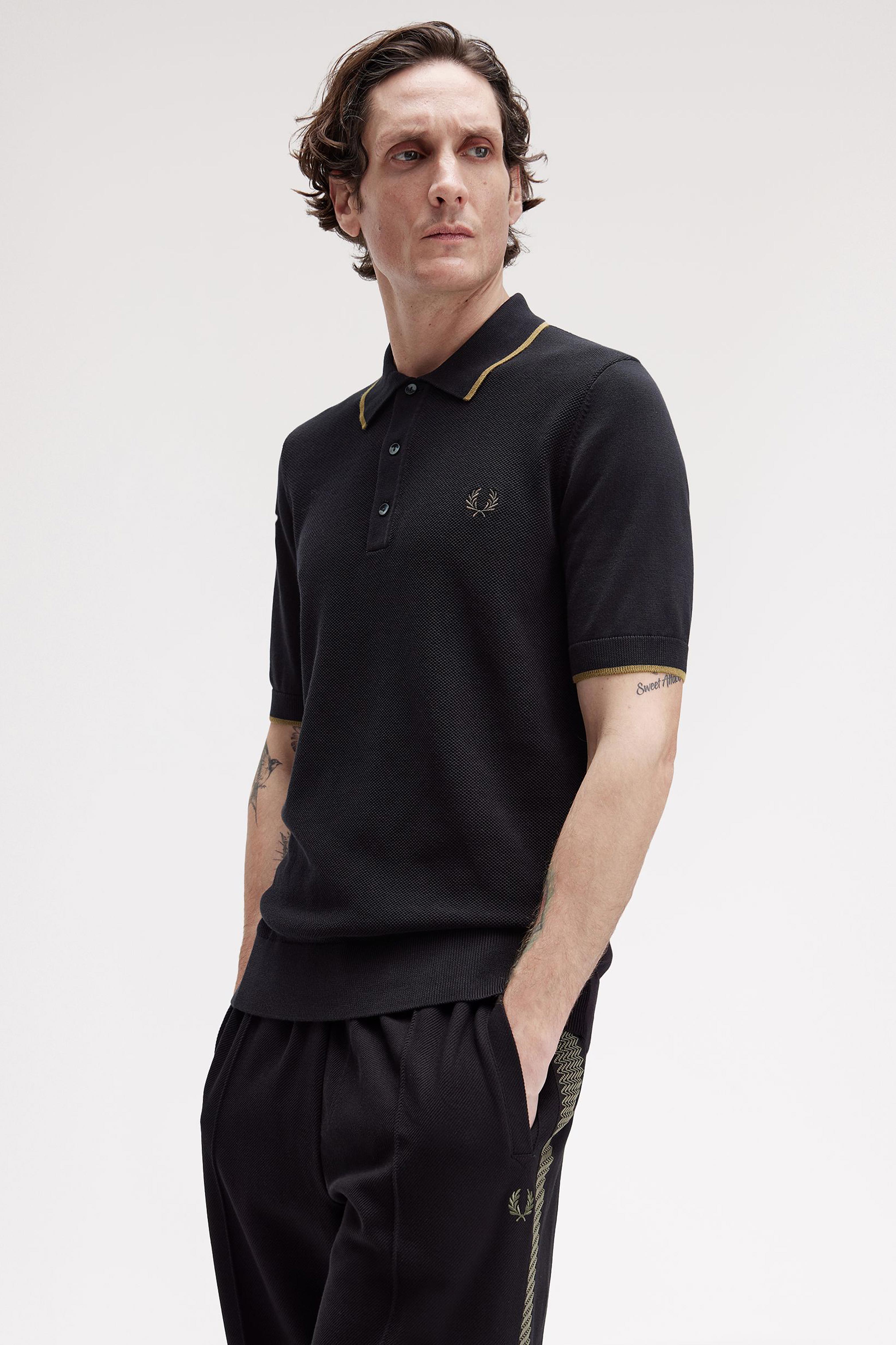 PIQUE STITCH KNITTED SHIRT thumbnail 4