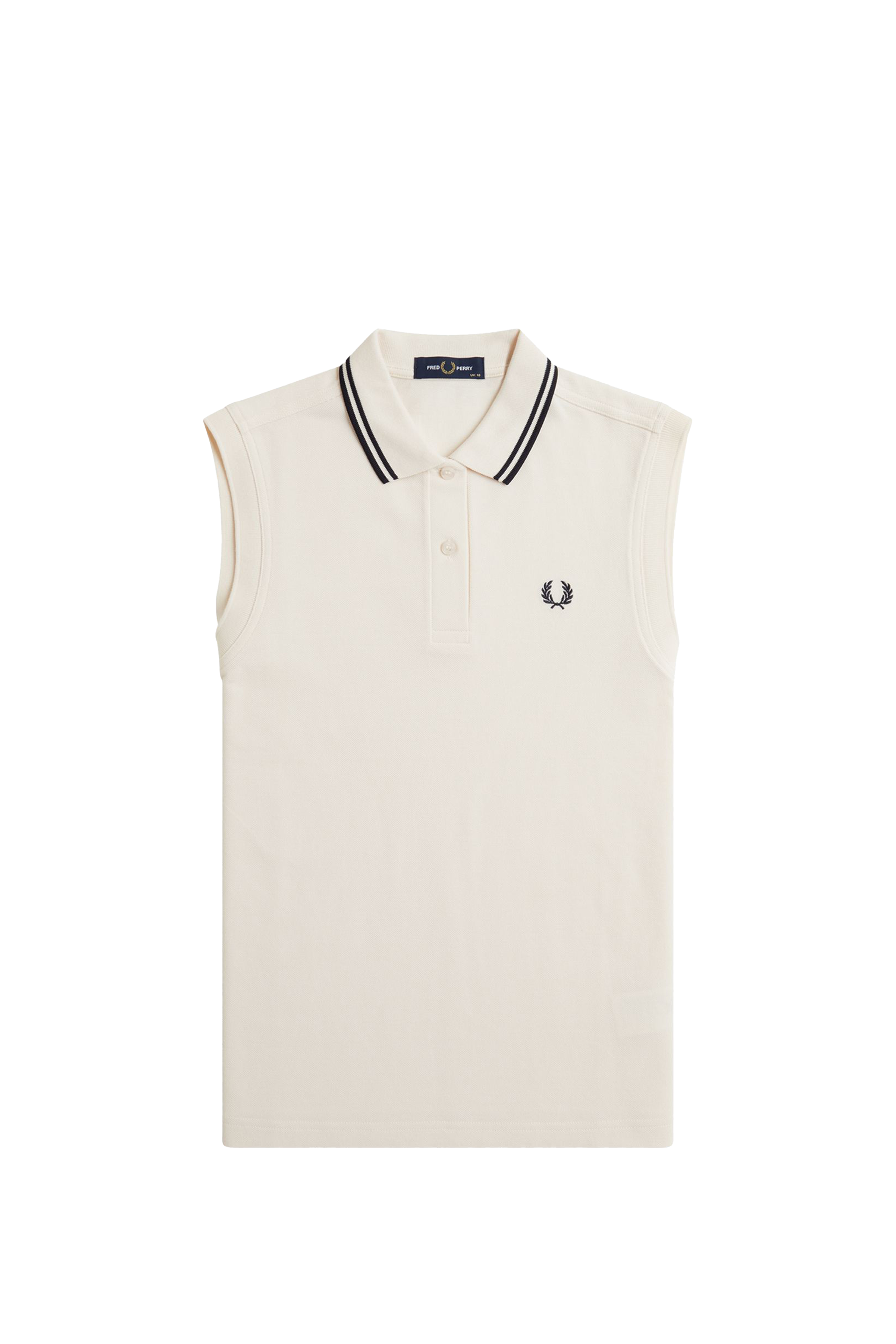 SLEEVELESS FRED PERRY SHIRT