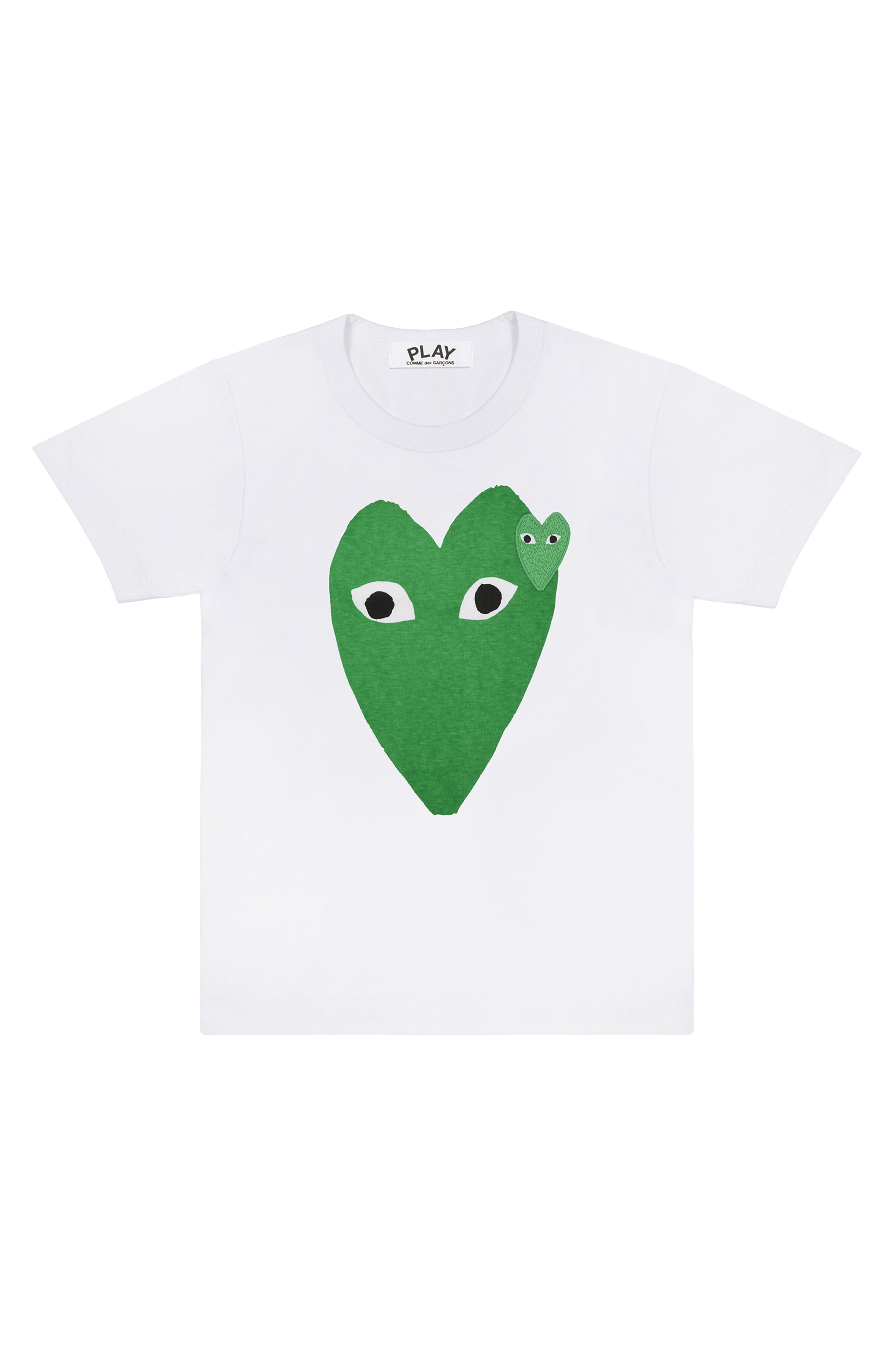 PLAY GREEN HEART T-SHIRT