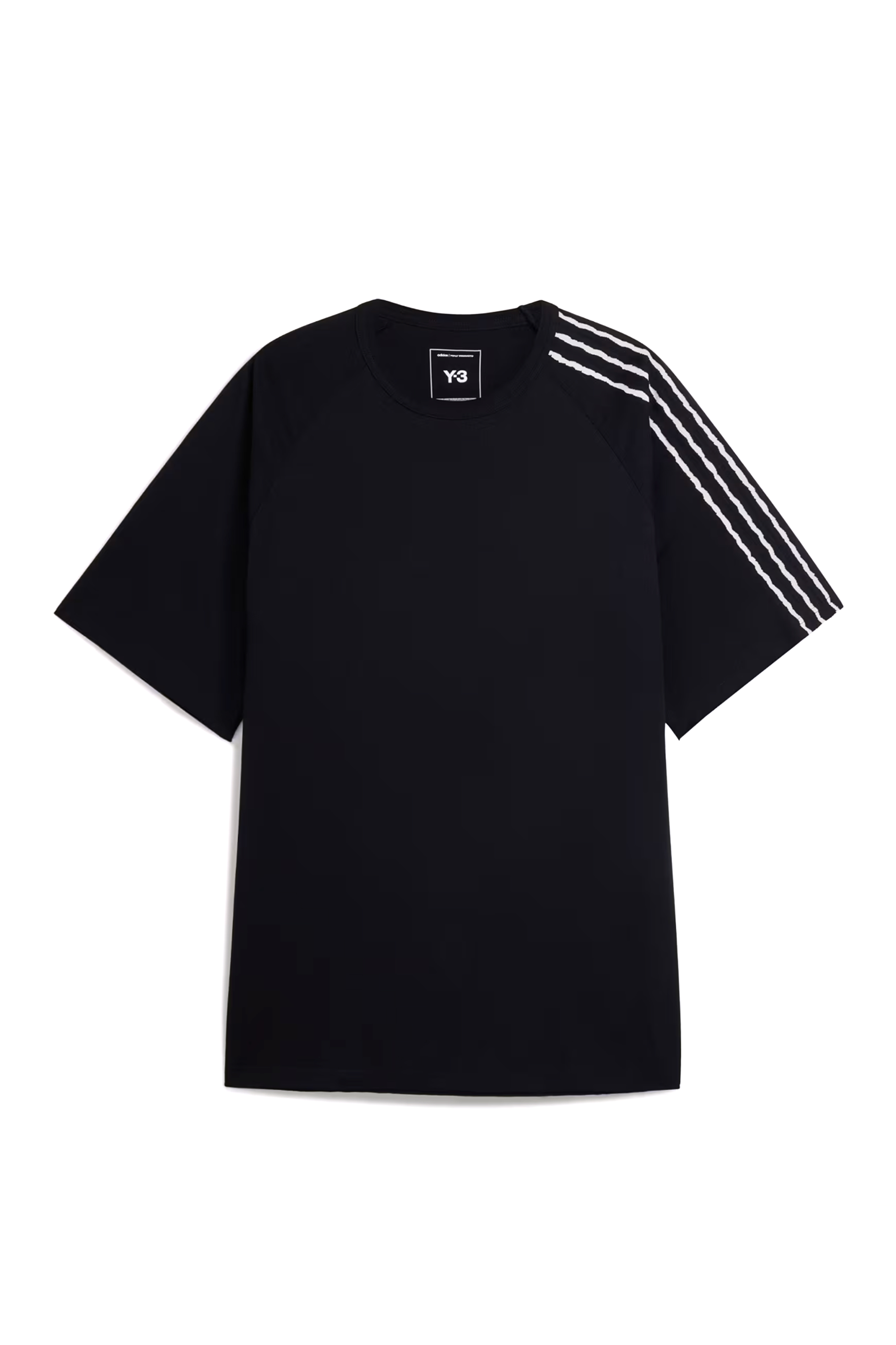 MEN'S RAW EDGE THREE STRIPES T-S