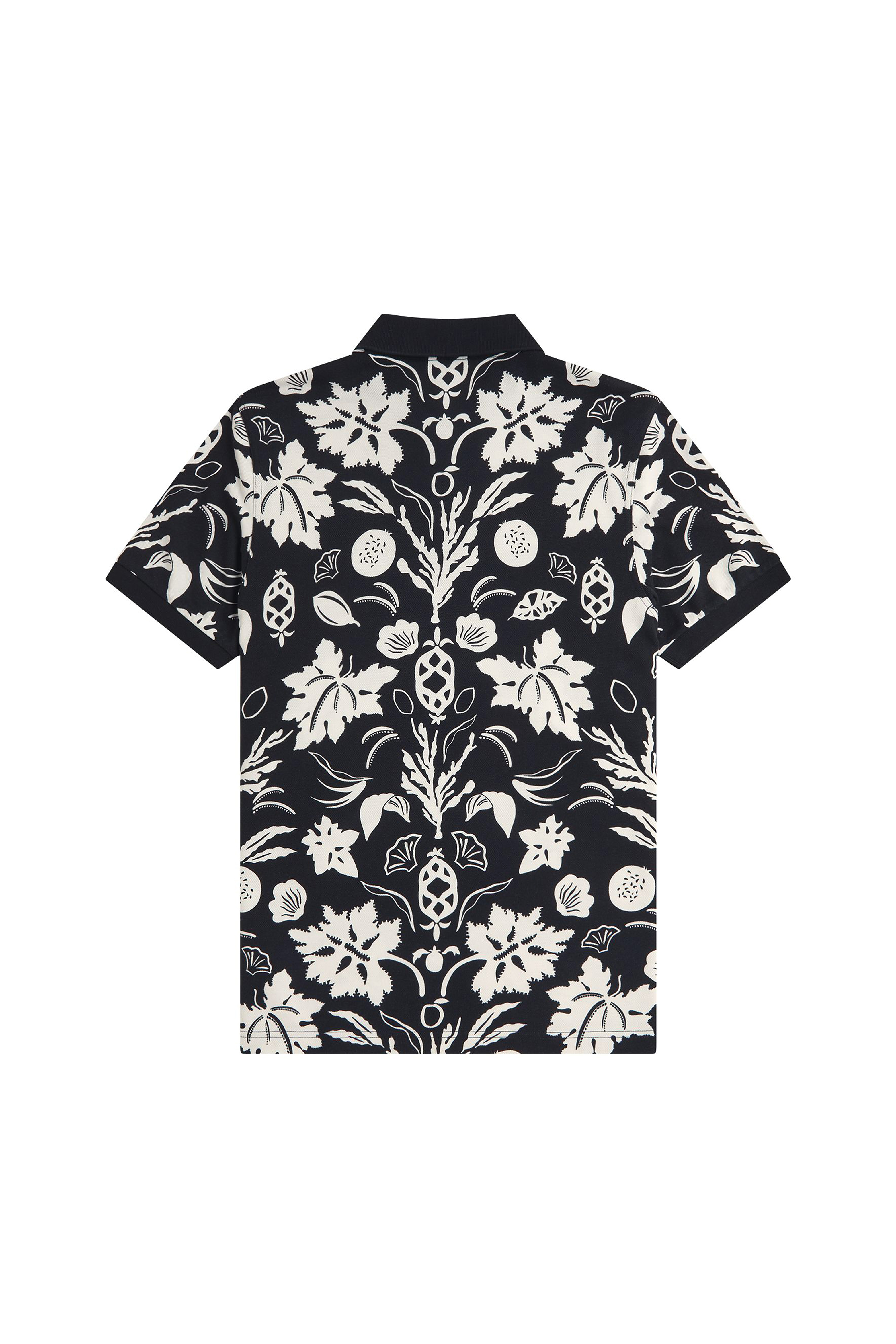 BOTANICAL PRINT POLO SHIRT thumbnail 2