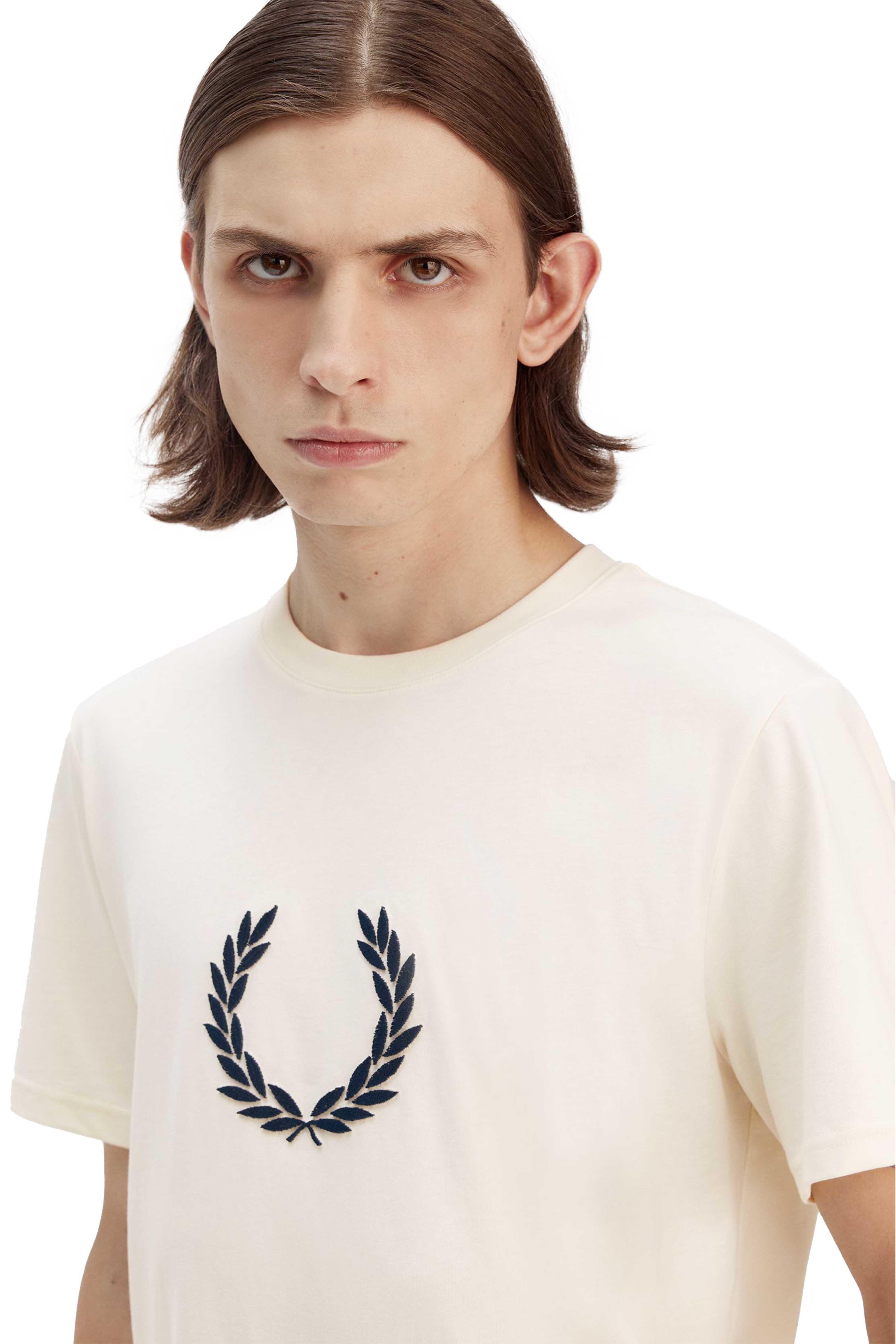 TEXTURED LAUREL WREATH T-SHIRT thumbnail 4