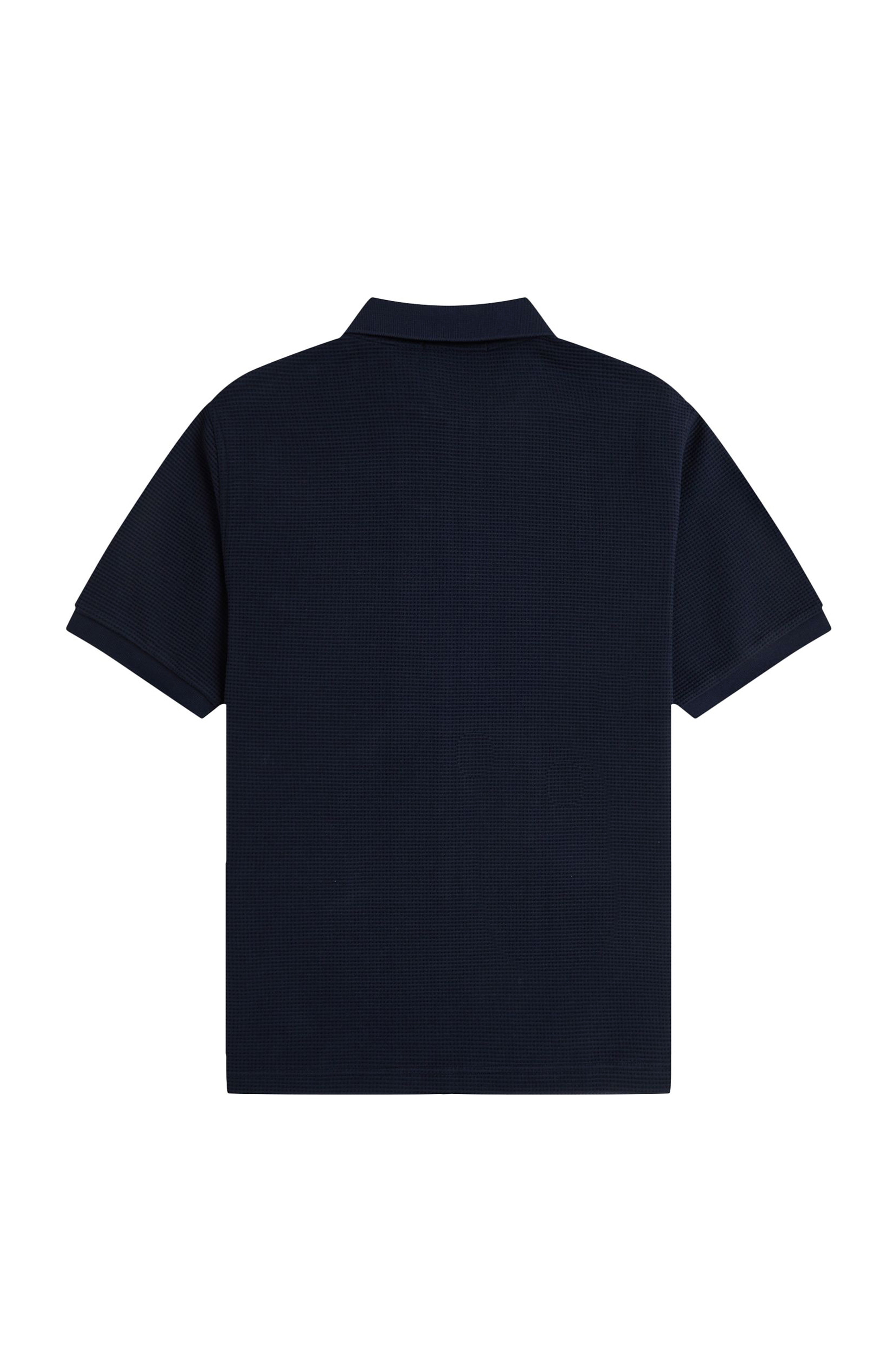 FRED PERRY WAFFLE ZIP THROUGH POLO SHIRT thumbnail 2