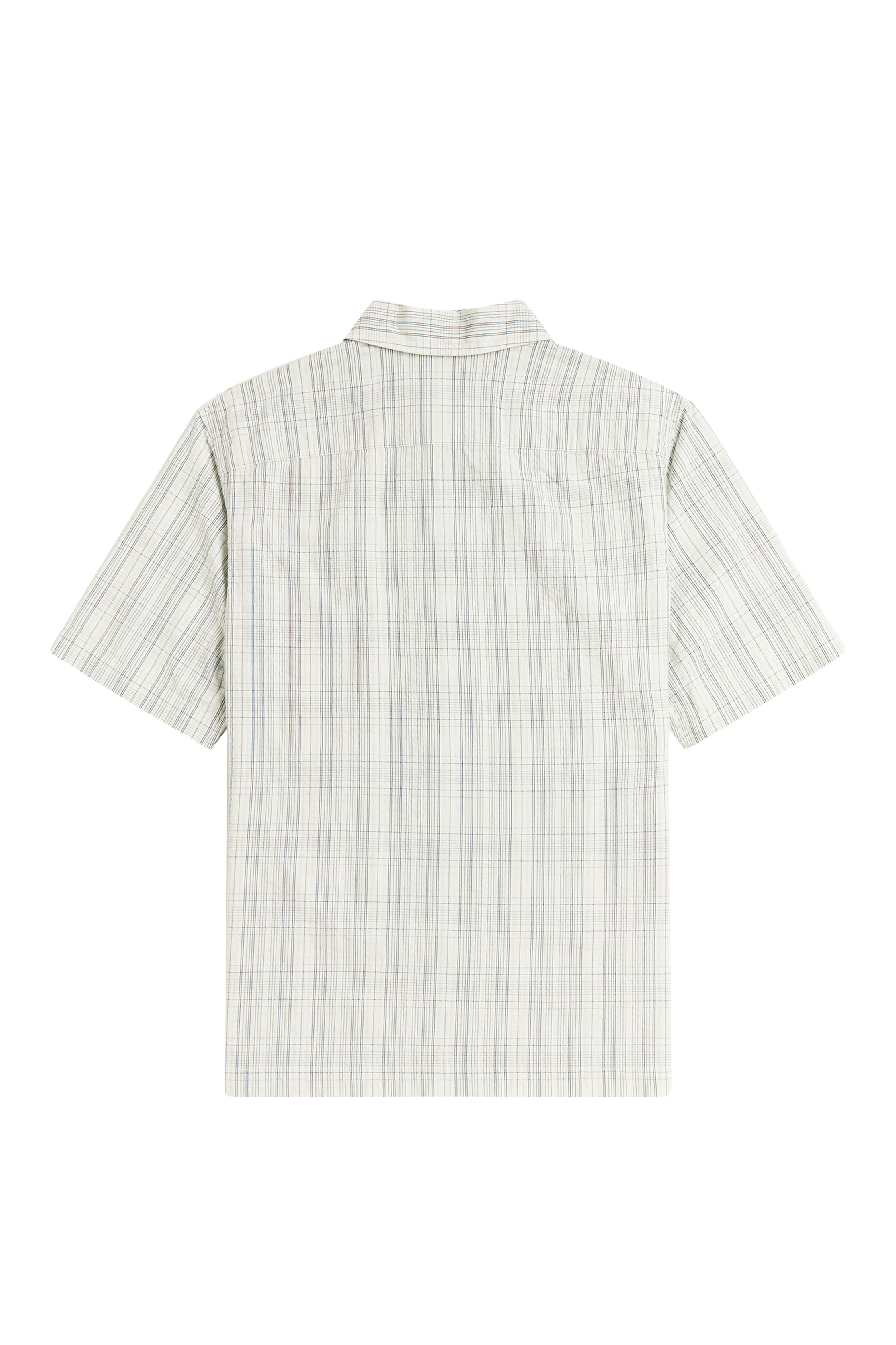 MEN'S SEERSUCKER CHECK SHORT SLEEVE SHIRT thumbnail 2