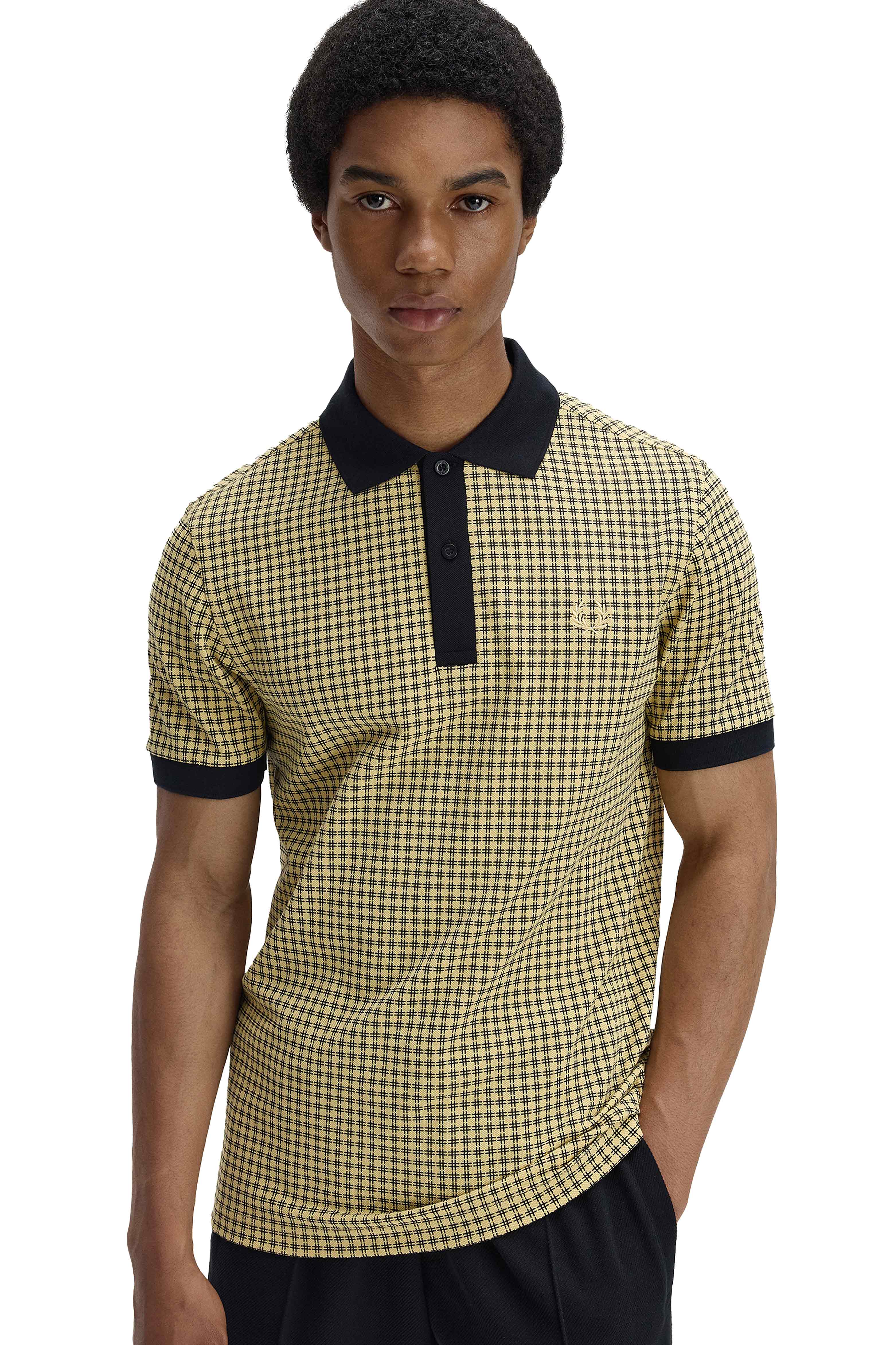 MEN'S CROSS PRINT POLO SHIRT thumbnail 3
