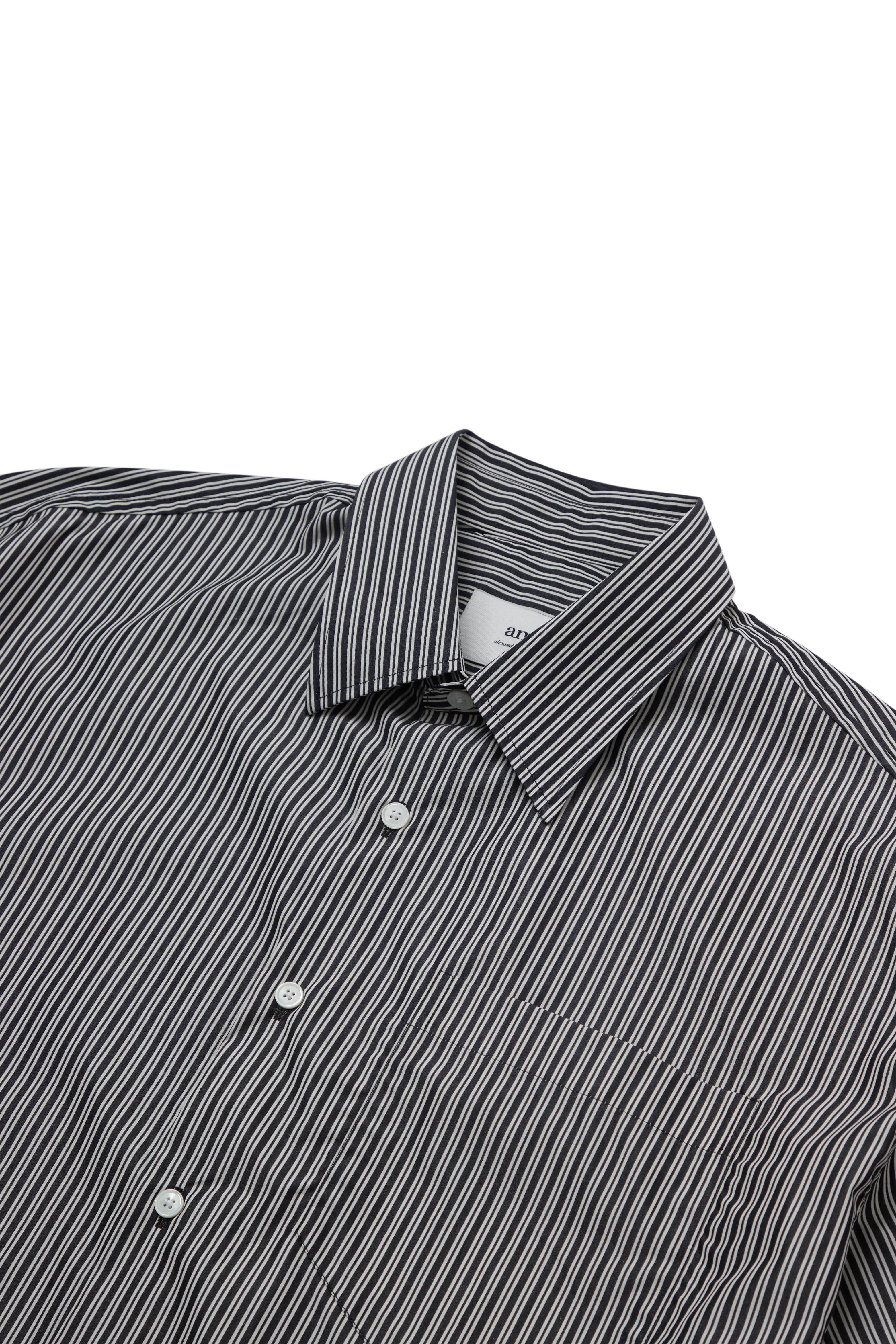 BOXY FIT STRIPE SHORT SLEEVE SHIRT thumbnail 2