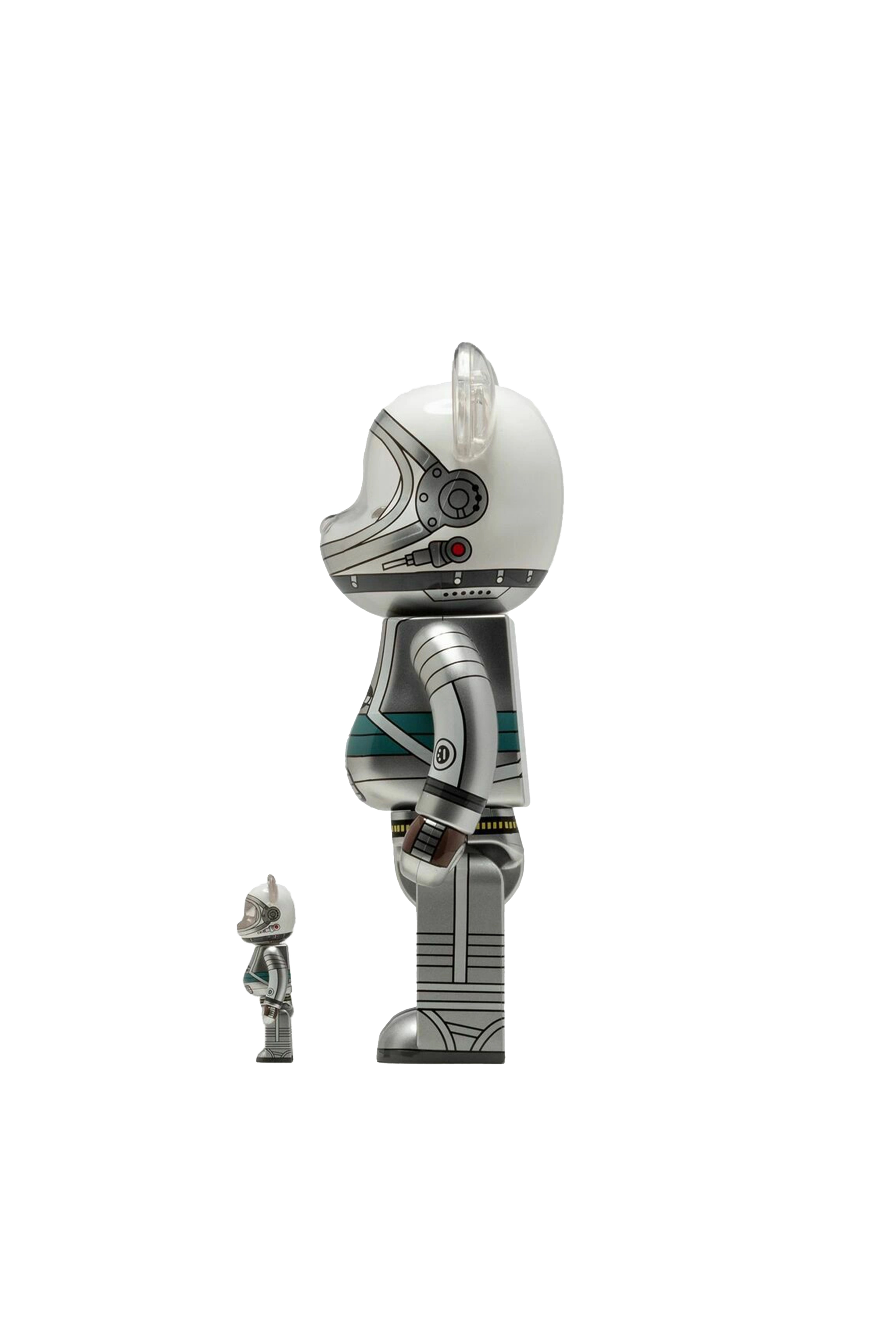 BE@RBRICK PROJECT MERCURY ASTRONAUT 100% & 400% thumbnail 4