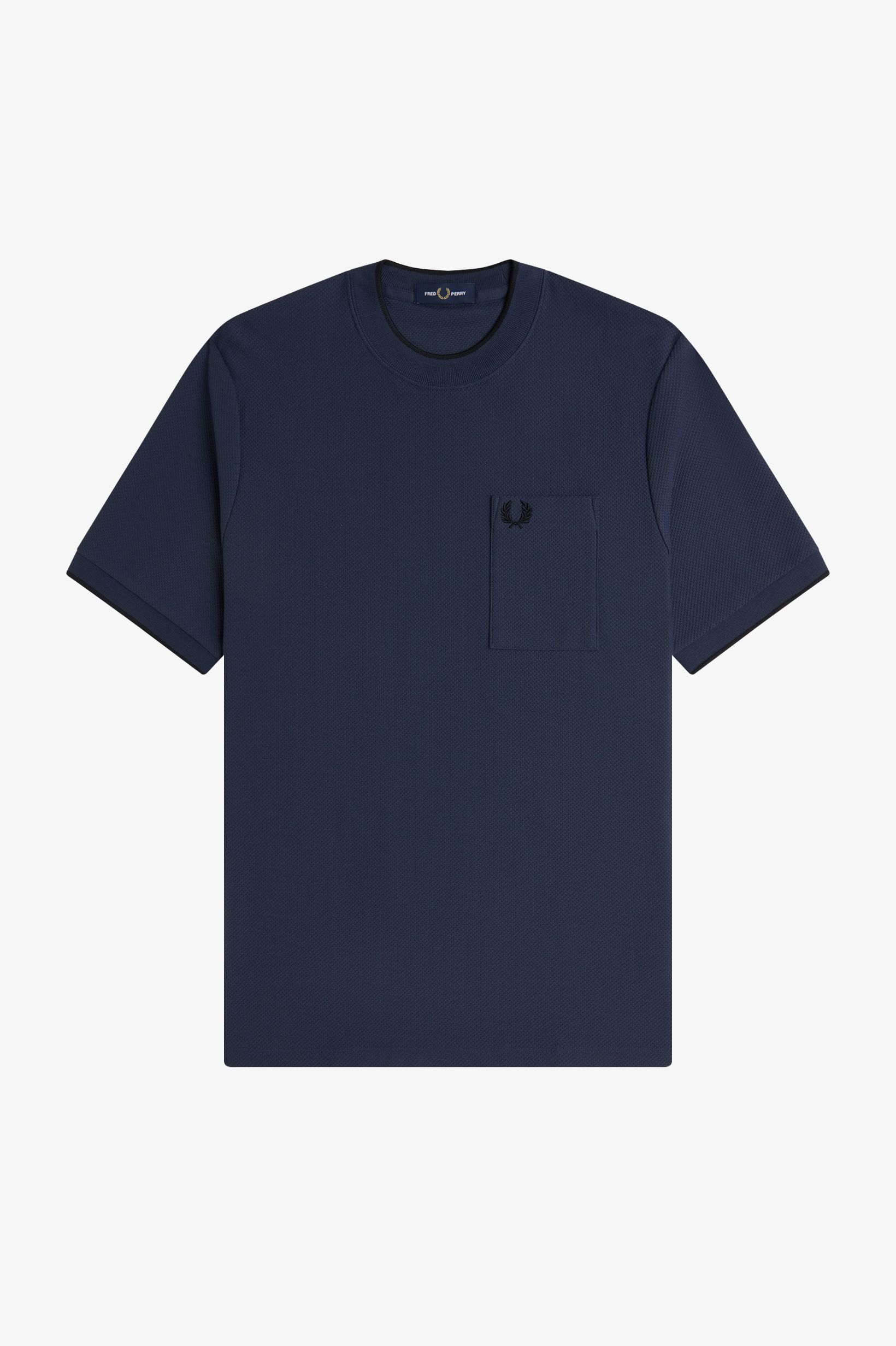 MEN'S POCKET DETAIL PIQUE T-SHIRT