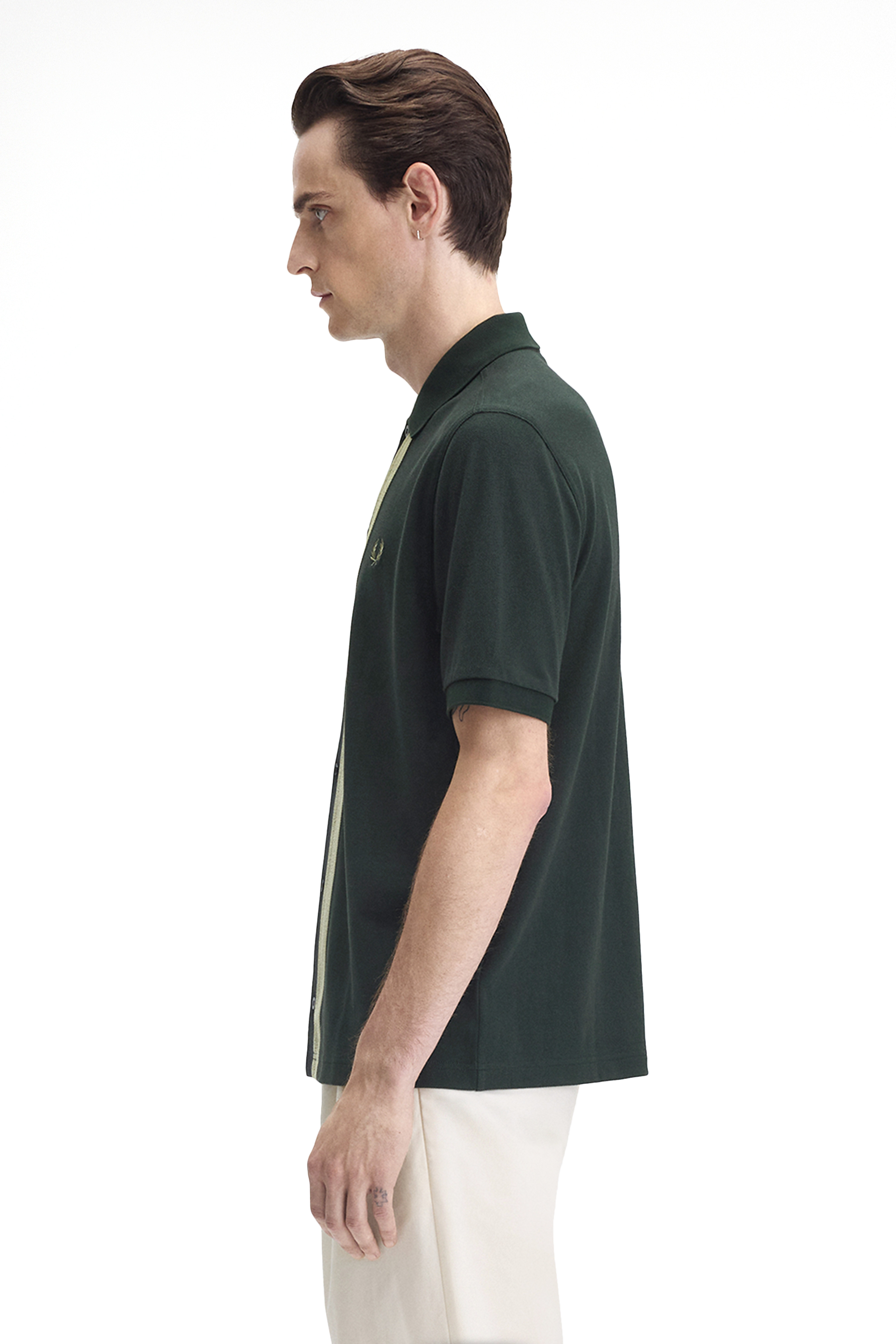 CHENILLE TAPE BUTTON THRU POLO thumbnail 8