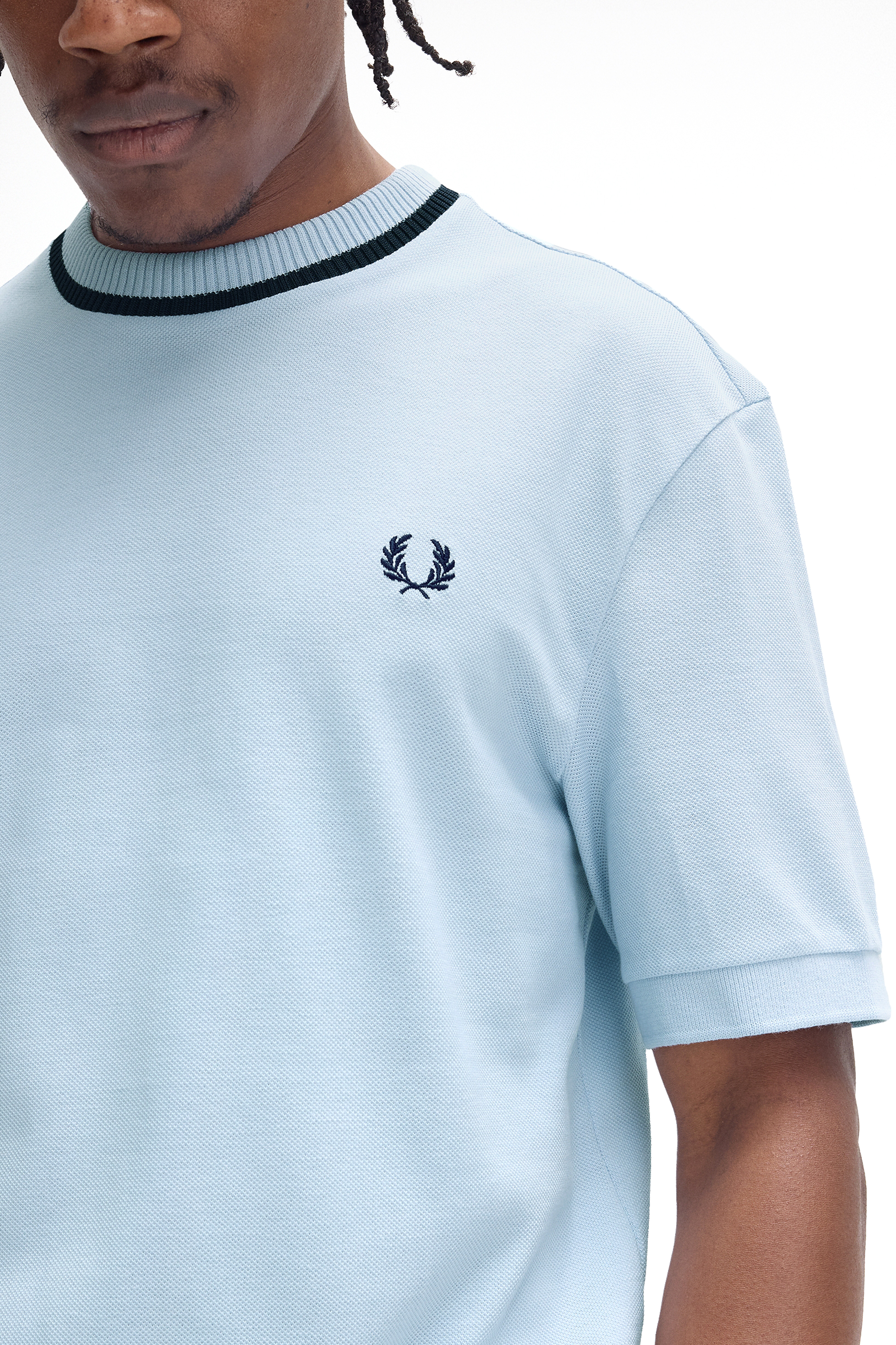 CREW NECK PIQUE T-SHIRT thumbnail 5