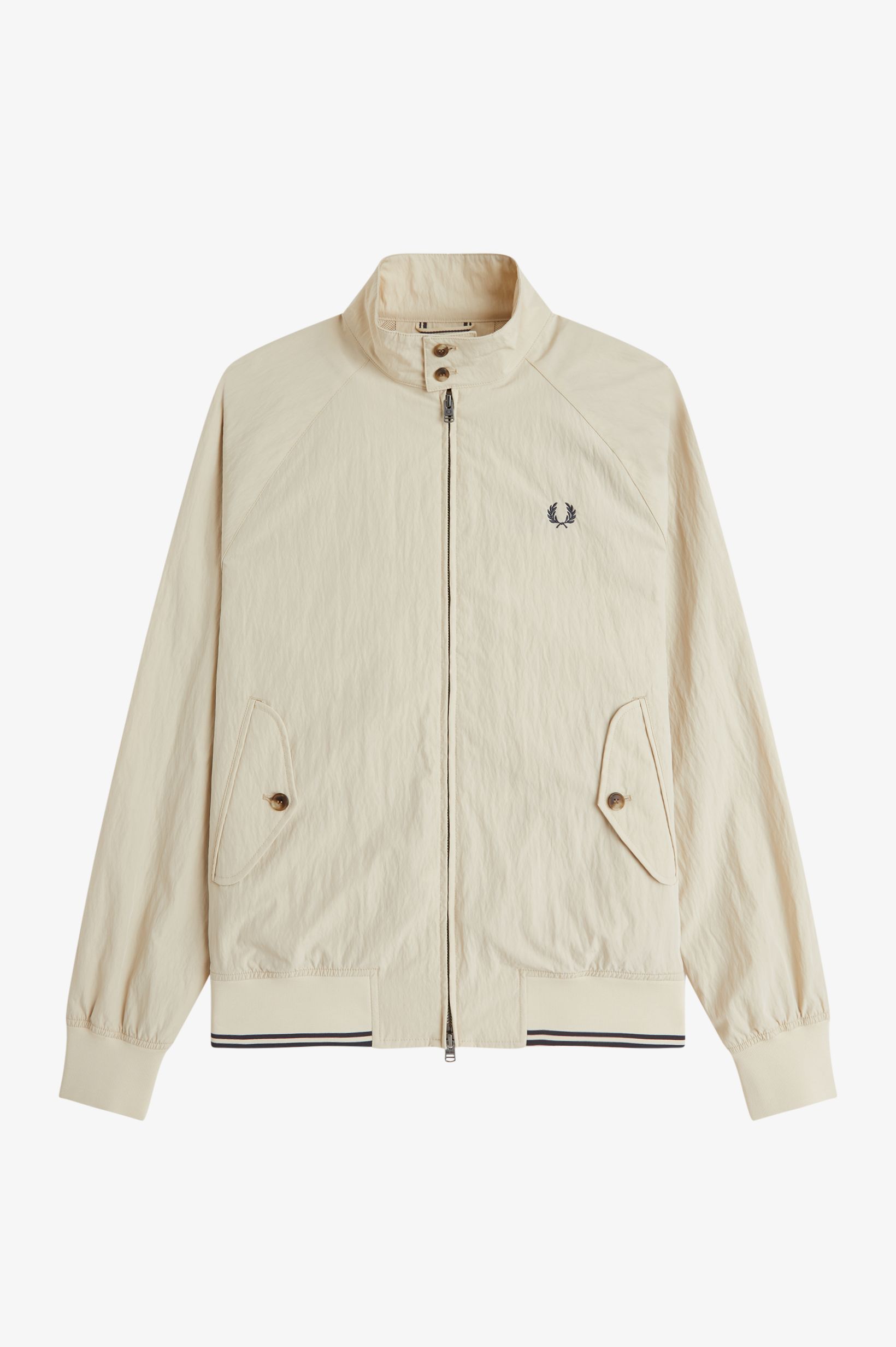 CRINKLE HARRINGTON JACKET