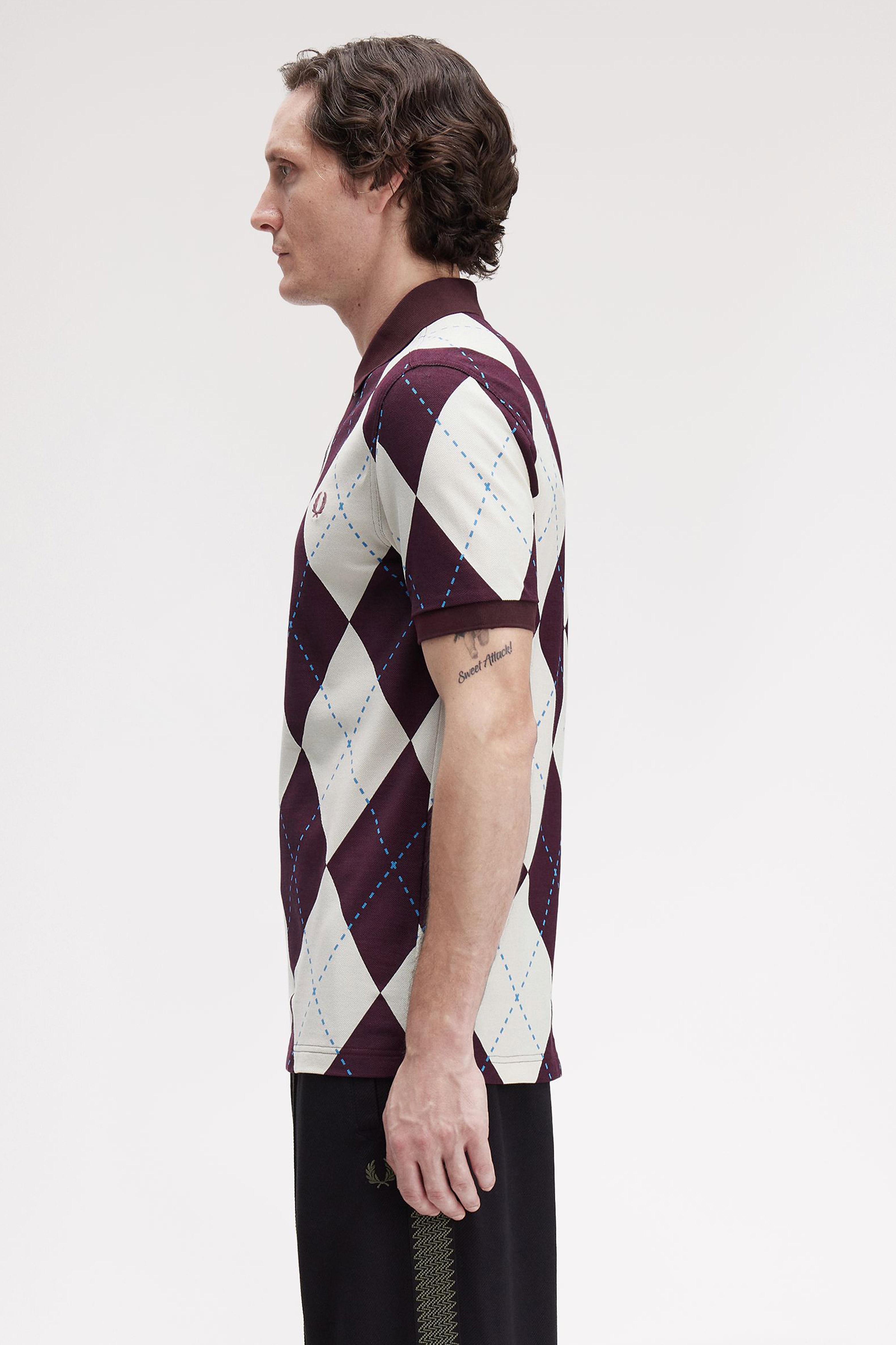 ARGYLE PRINT POLO SHIRT thumbnail 7