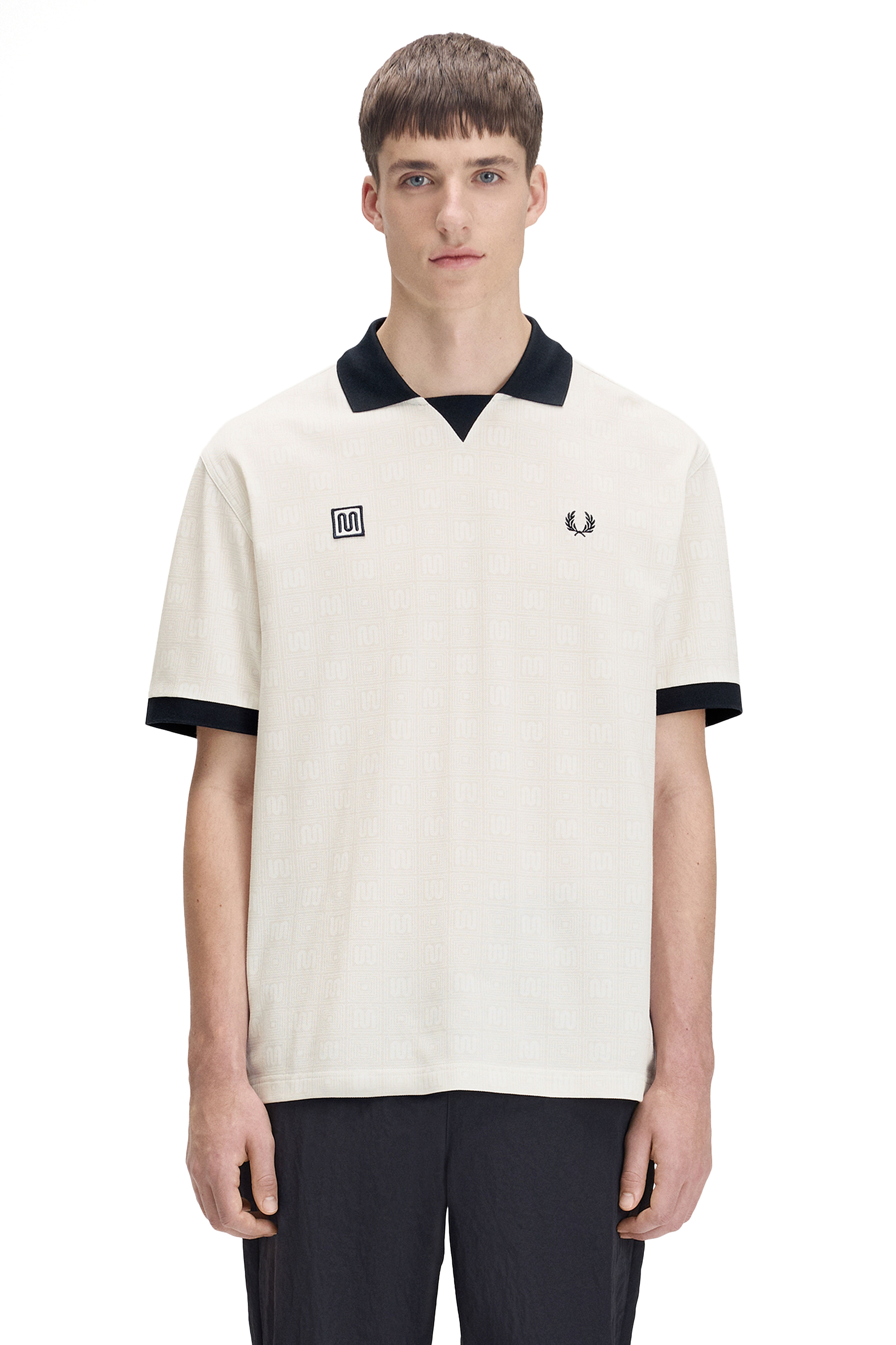 FRED PERRY X MEYBA MEN'S PRINTED POLO SHIRT thumbnail 4