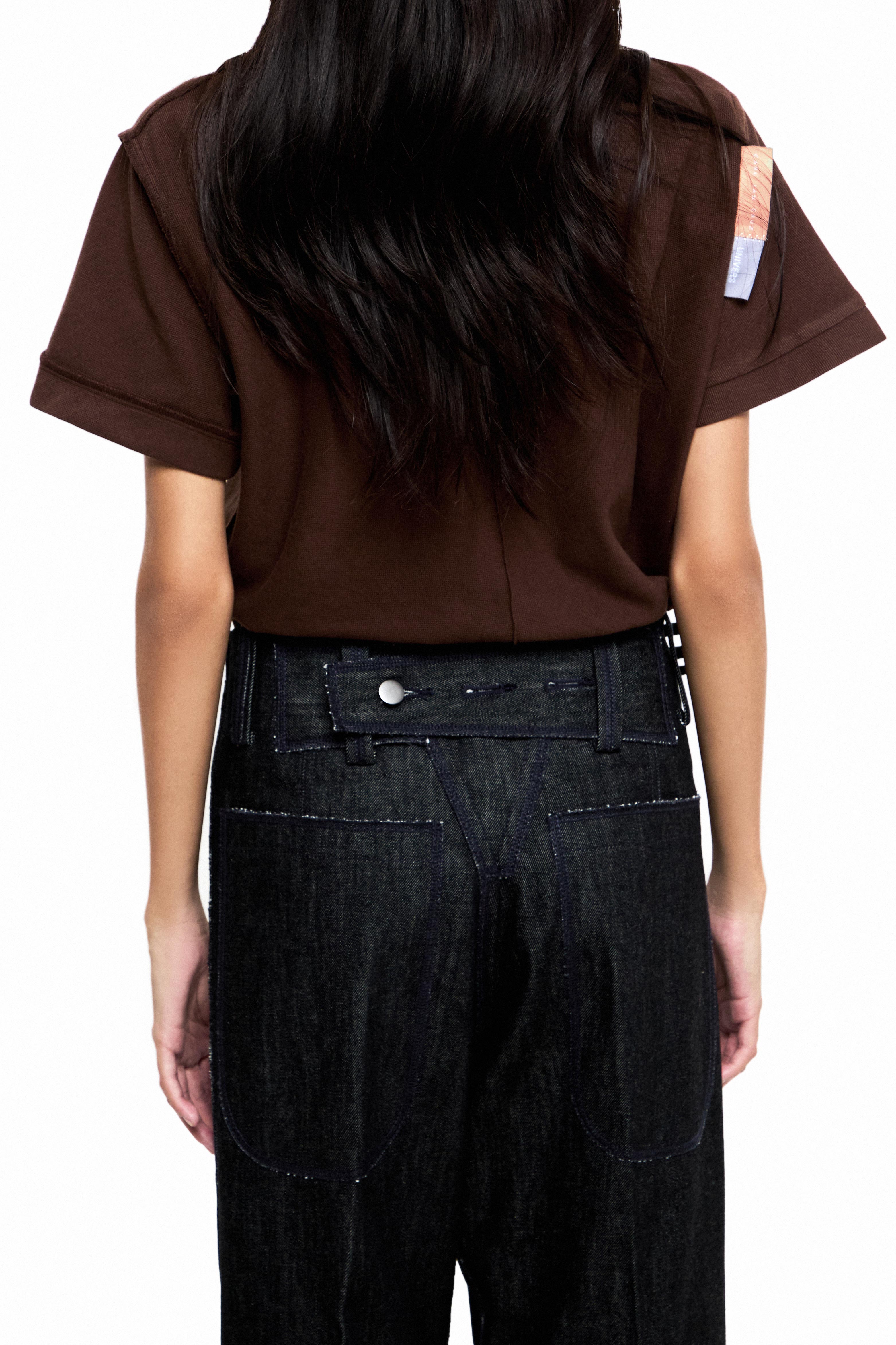 UNIVERS X CARL JAN CRUZ UNISEX FREE CUFF JEANS thumbnail 5