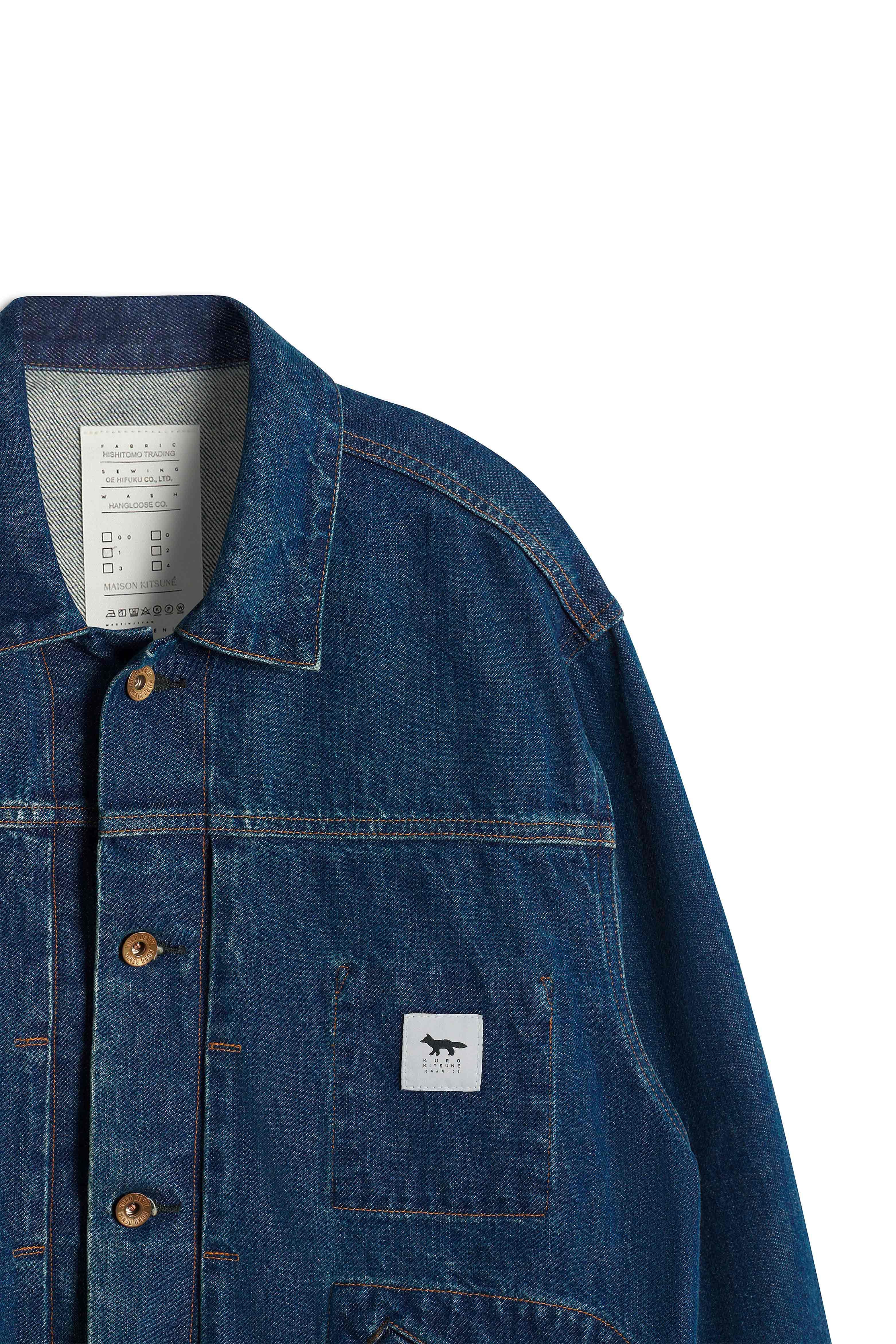 MAISON KITSUNE x KURO SELVEDGE thumbnail 3