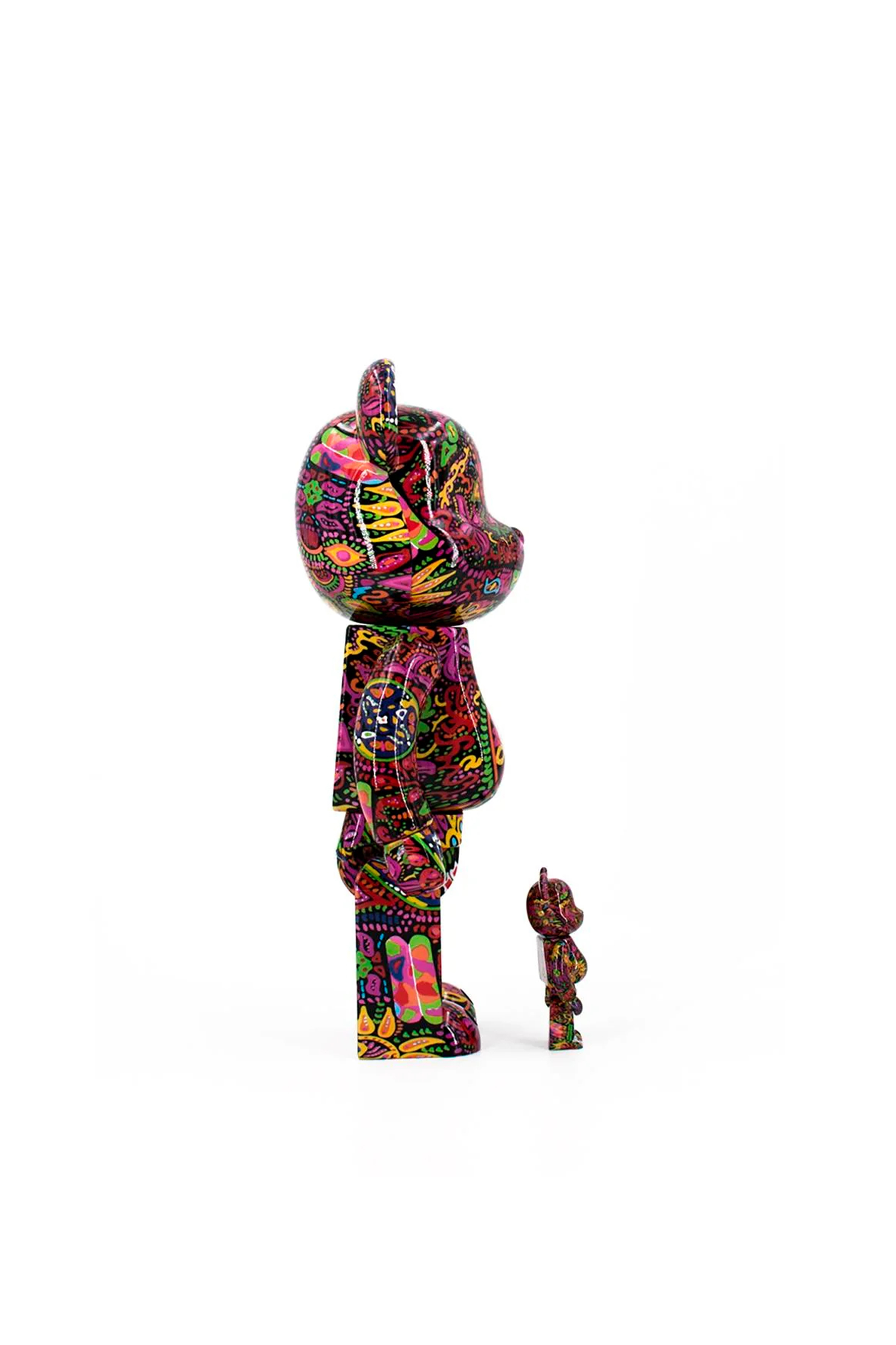 BE@RBRICK PSYCHEDELIC PAISLEY 100% & 400% thumbnail 2
