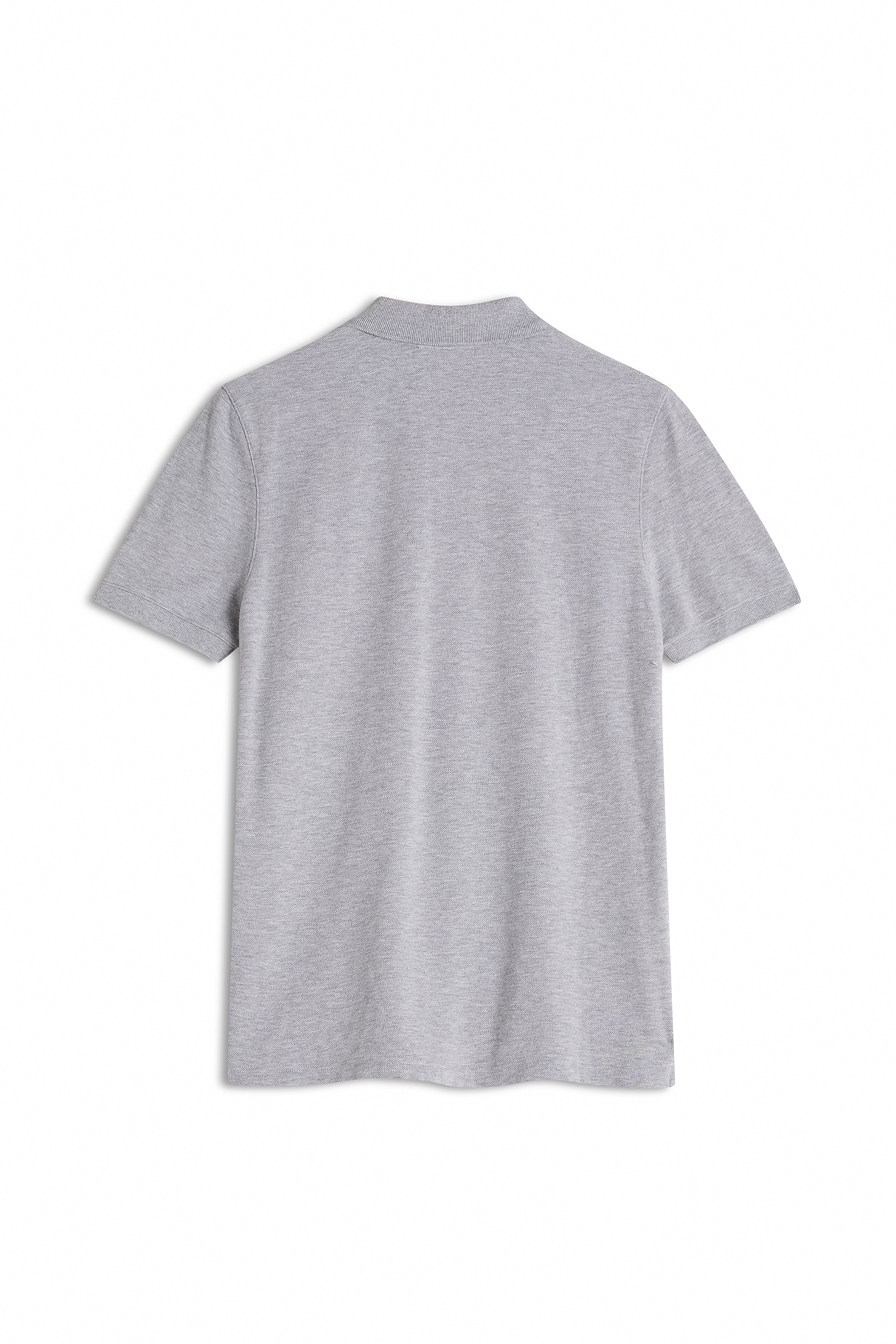 MENS MINI HANDWRITING ZIPPED POLO thumbnail 2