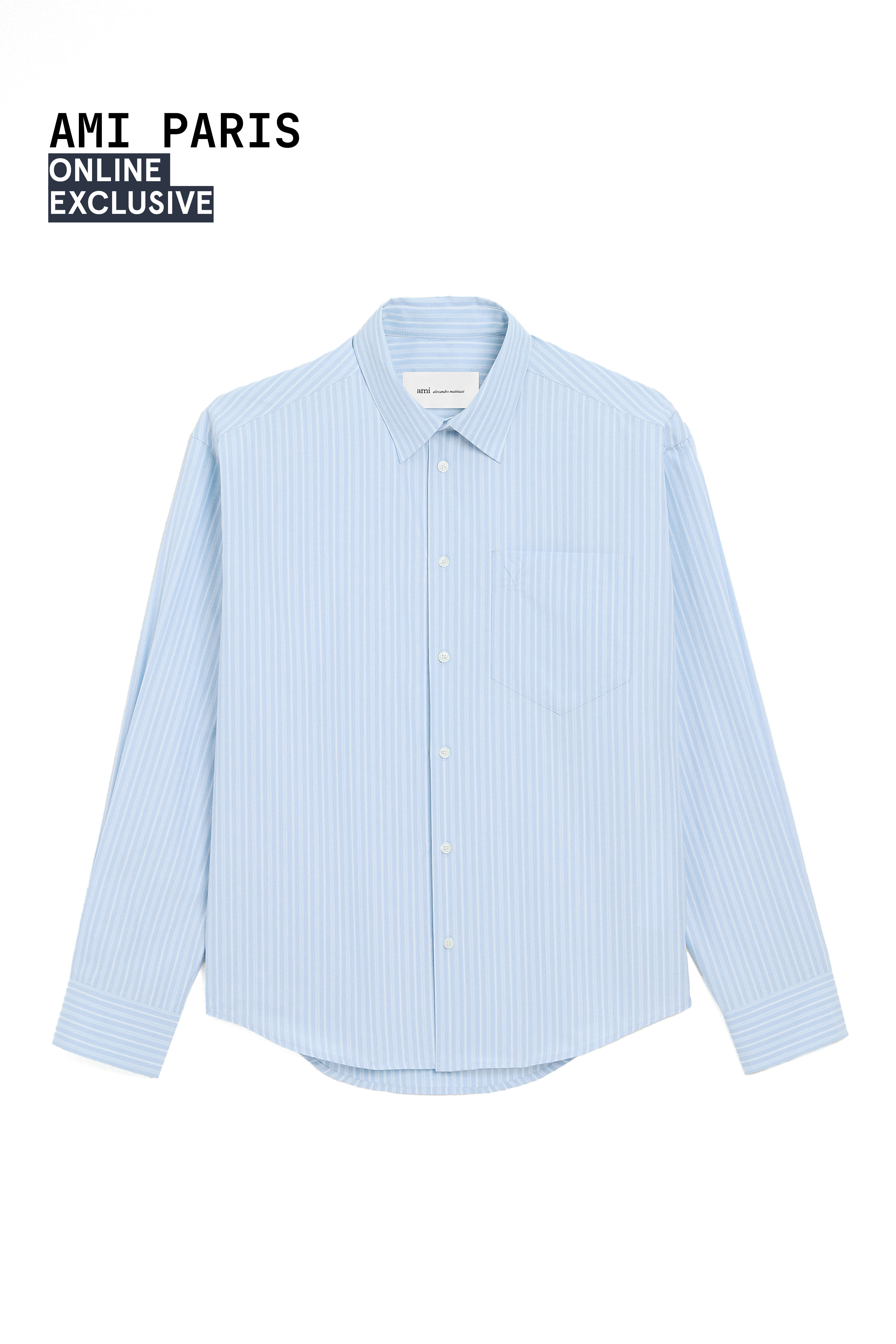 EMBOSSED AMI DE COEUR BOXY LONG SLEEVE