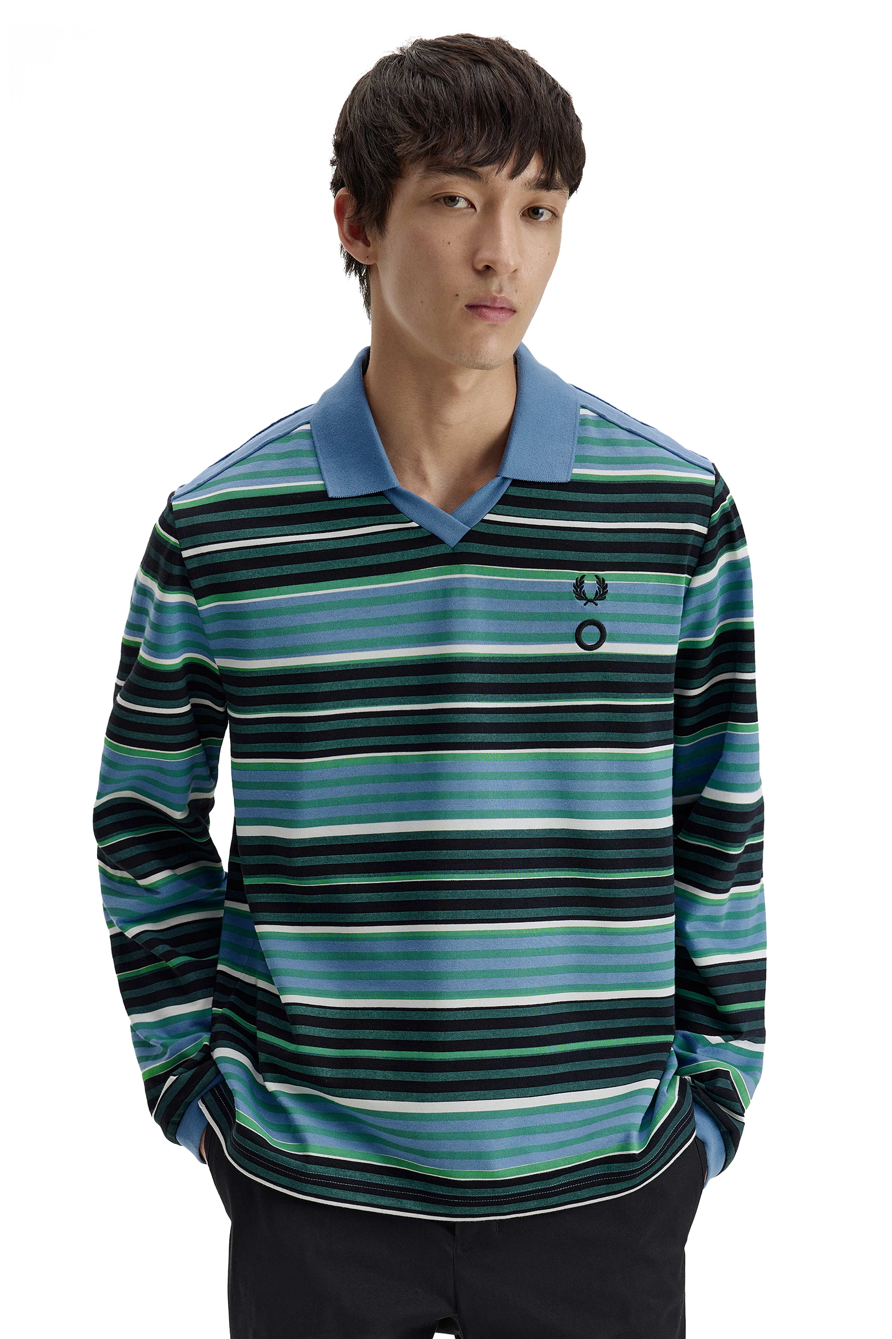 FRED PERRY x CRAIG GREEN MEN'S OVERPRINT L/S SHIRT thumbnail 3