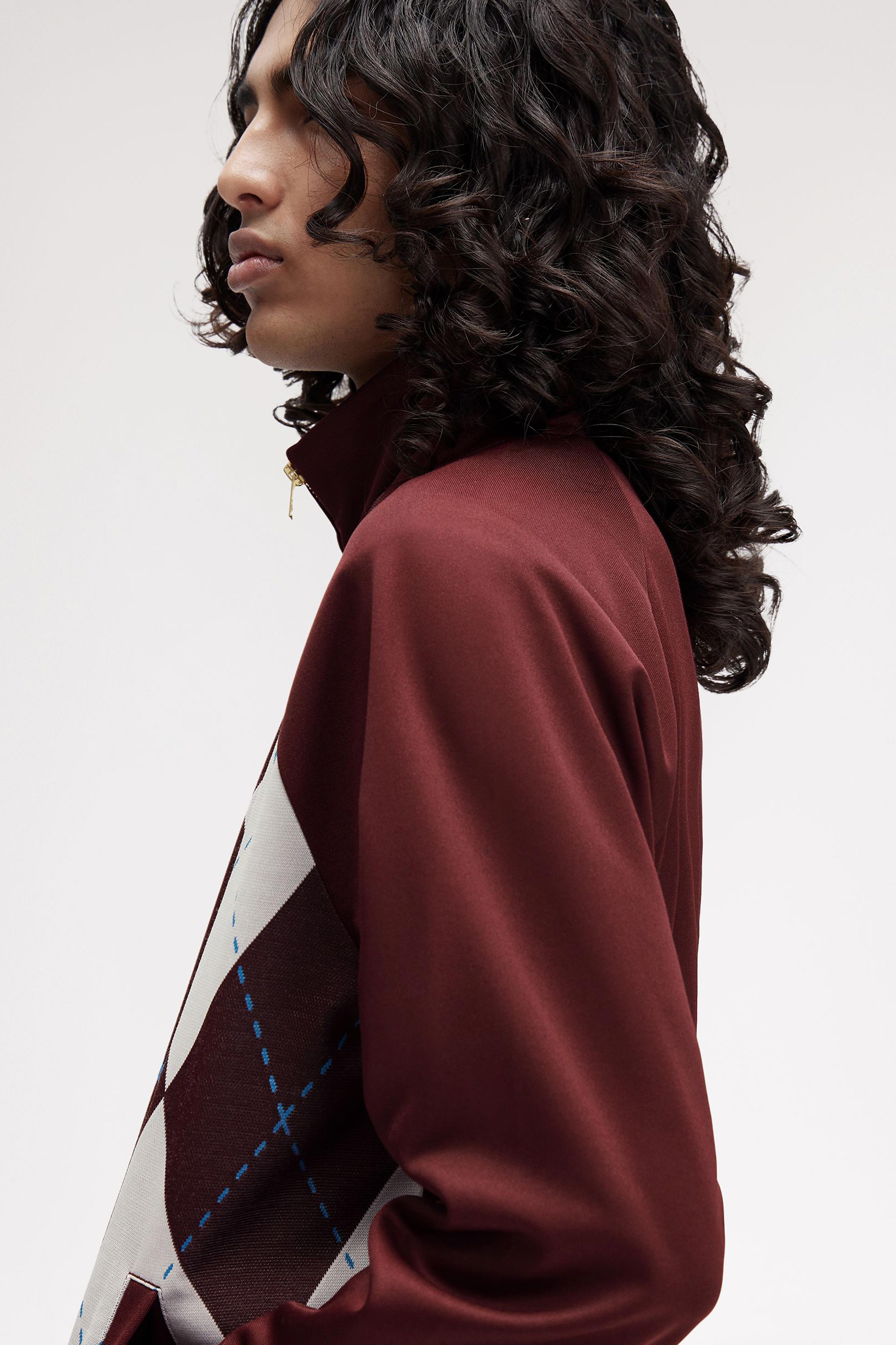 ARGYLE TRACK JACKET thumbnail 6