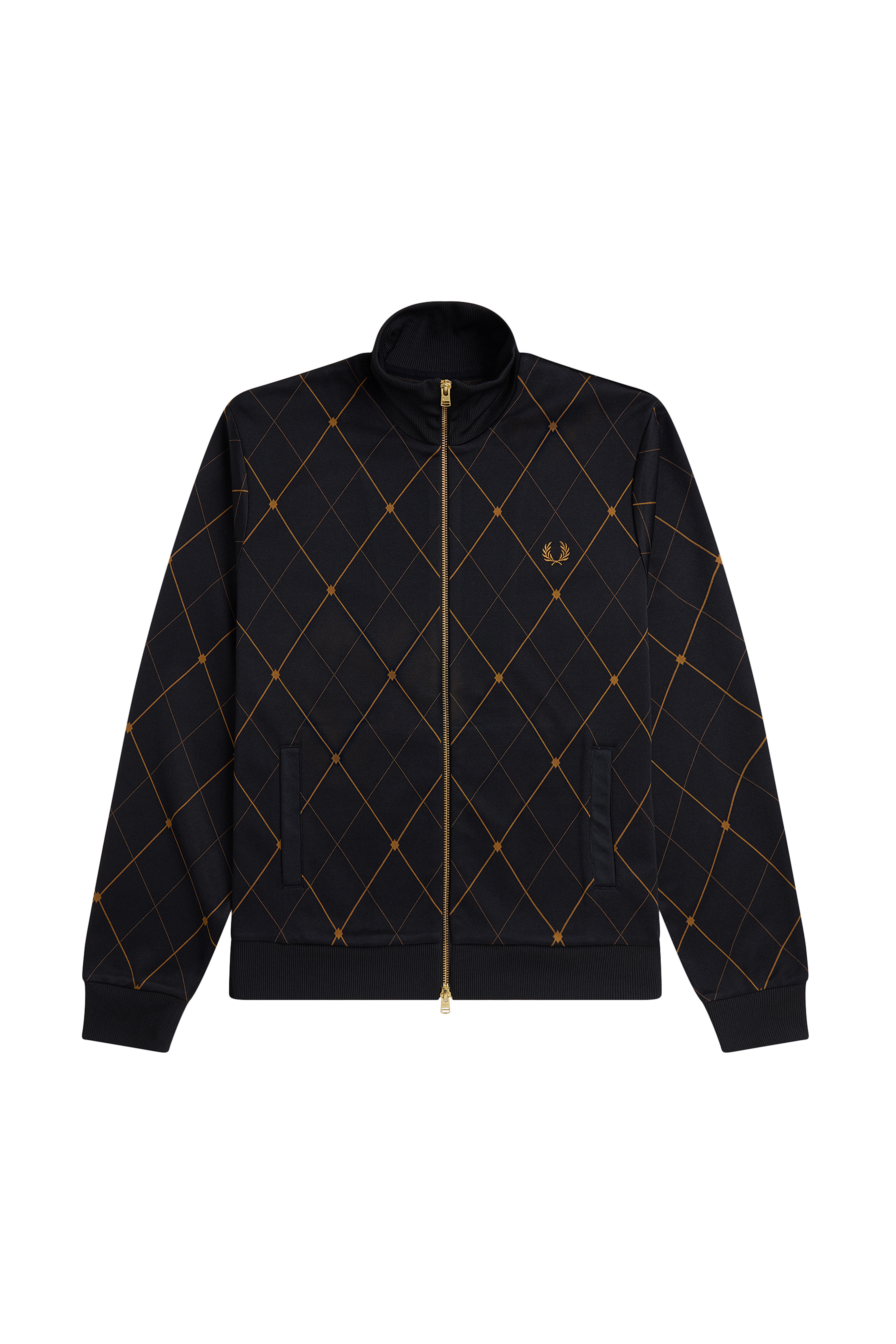 MEN'S ARGYLE TRACK JACKET