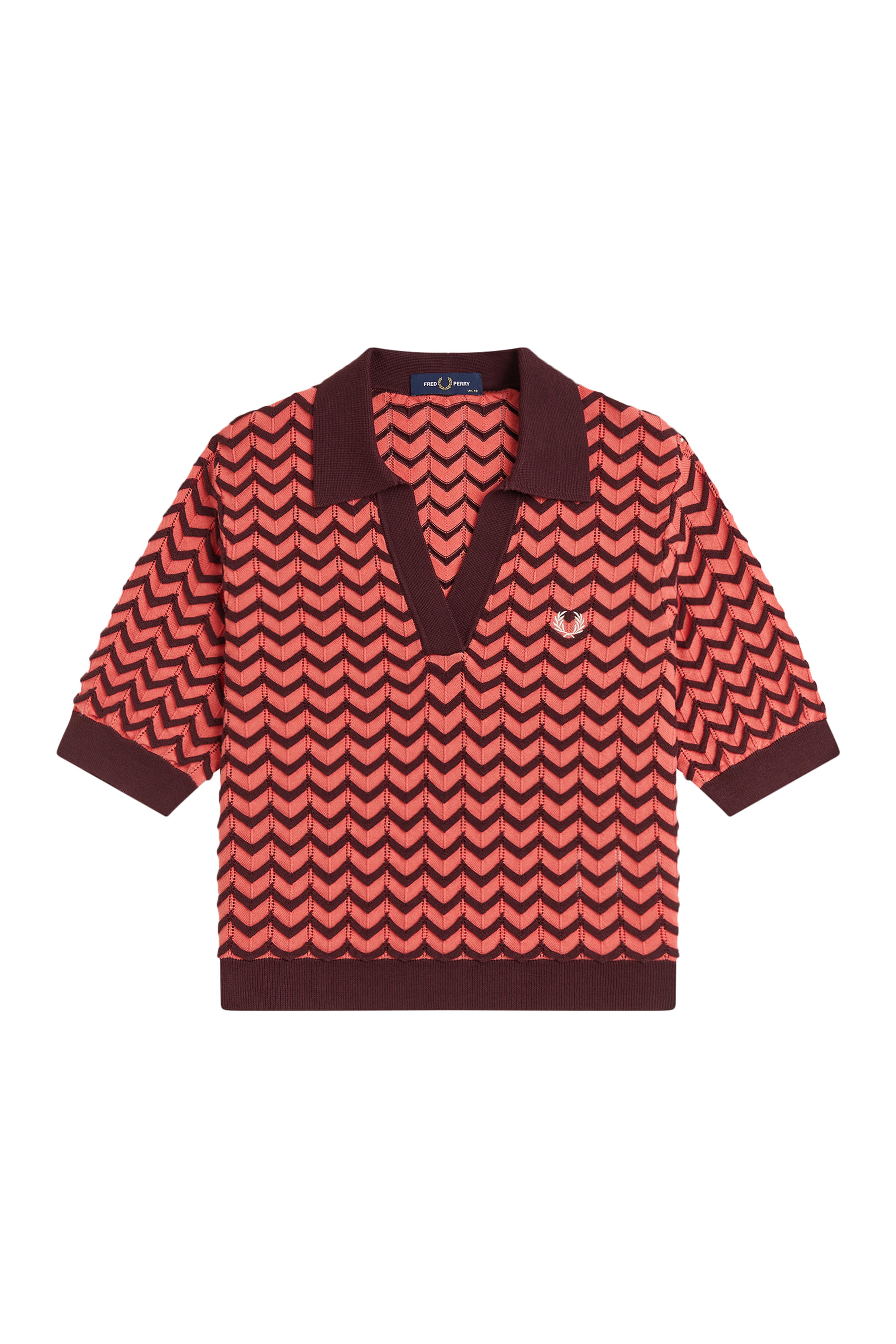 WOMEN'S GINGHAM KNITTED SHIRT