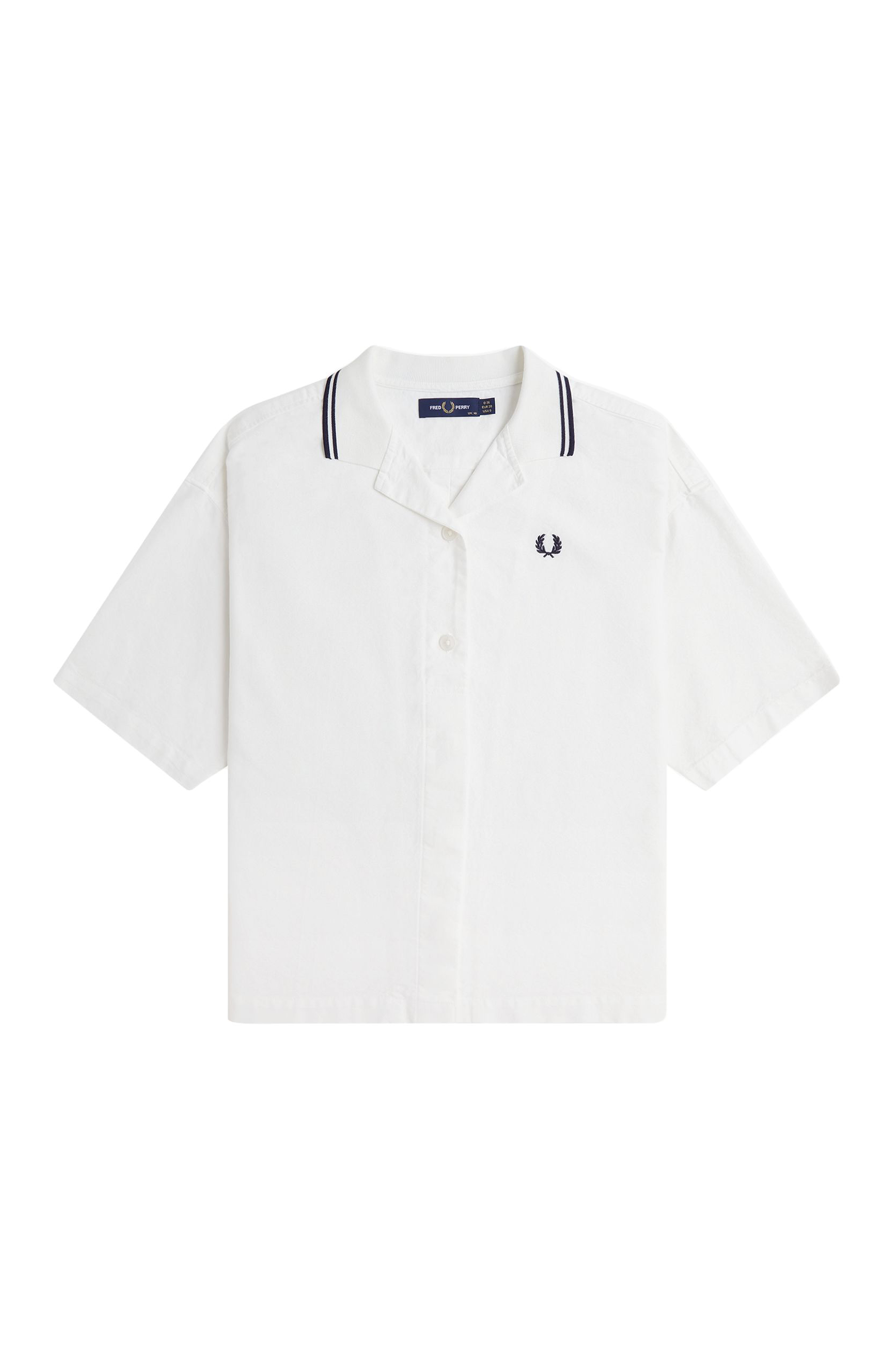 WOMEN'S TIPPED PLACKET DETAIL SHIRT