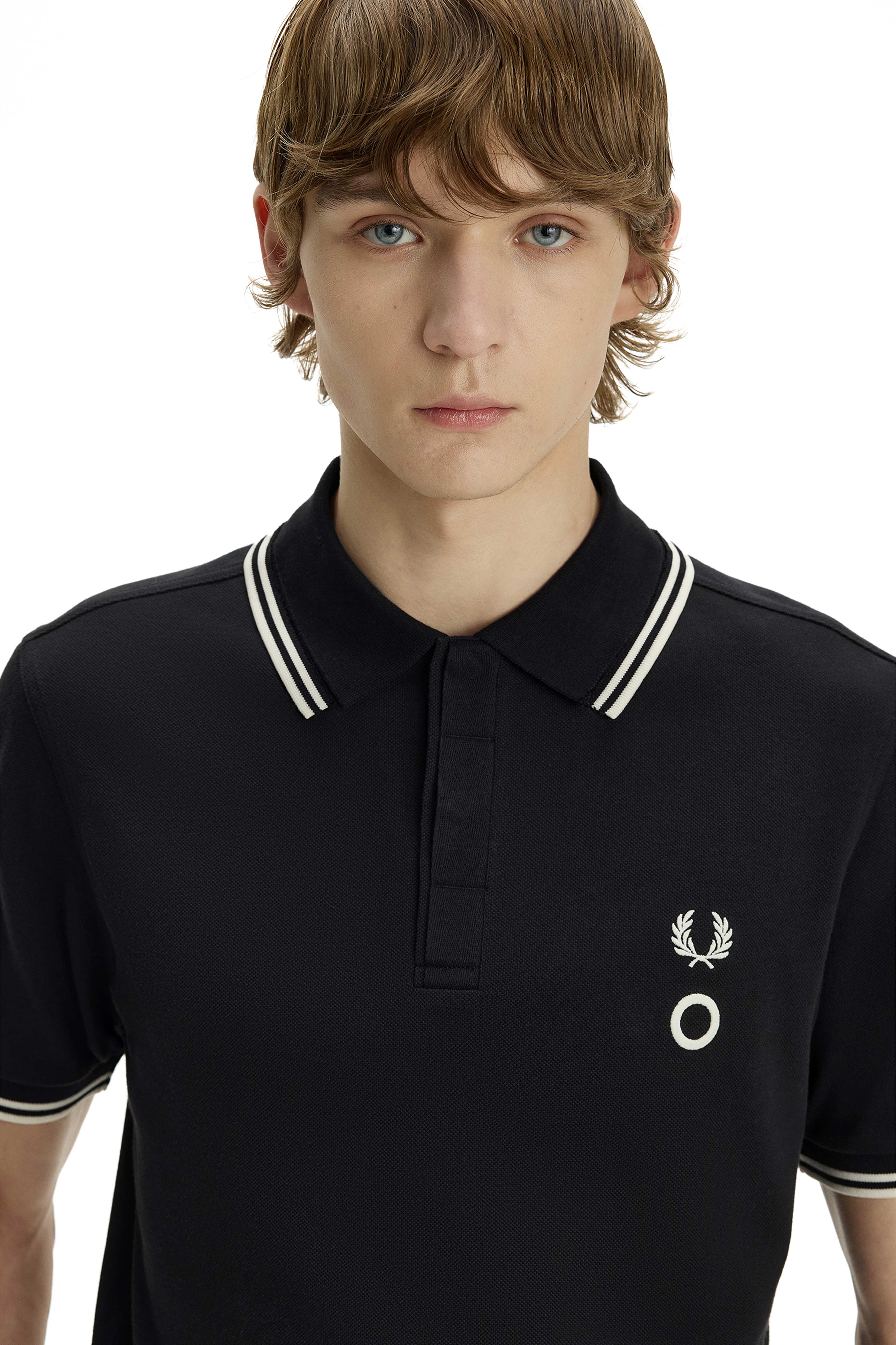SPLIT COLLAR FRED PERRY SHIRT thumbnail 4