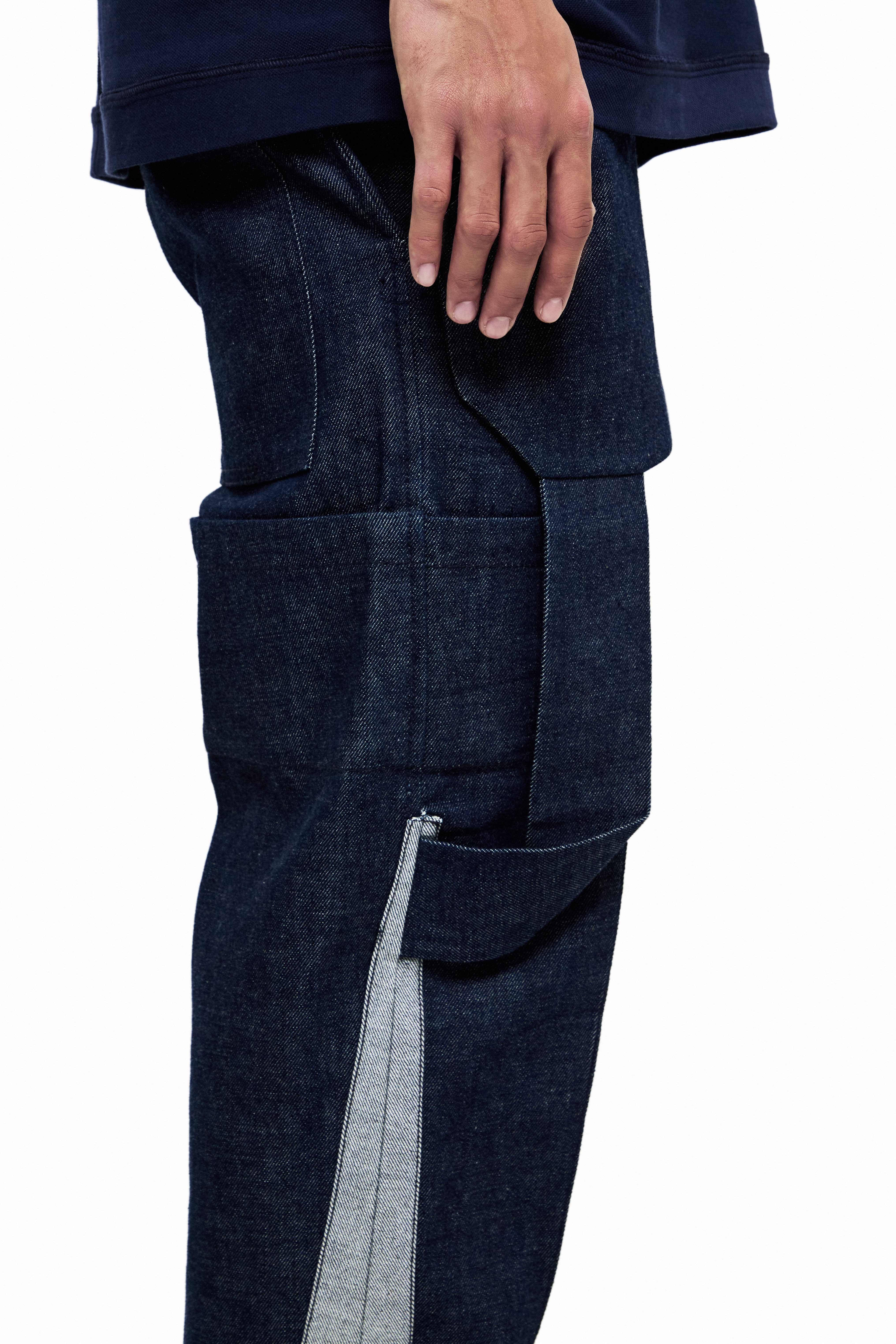 UNIVERS X CARL JAN CRUZ DESIGN DENIM SAGING JEANS thumbnail 6