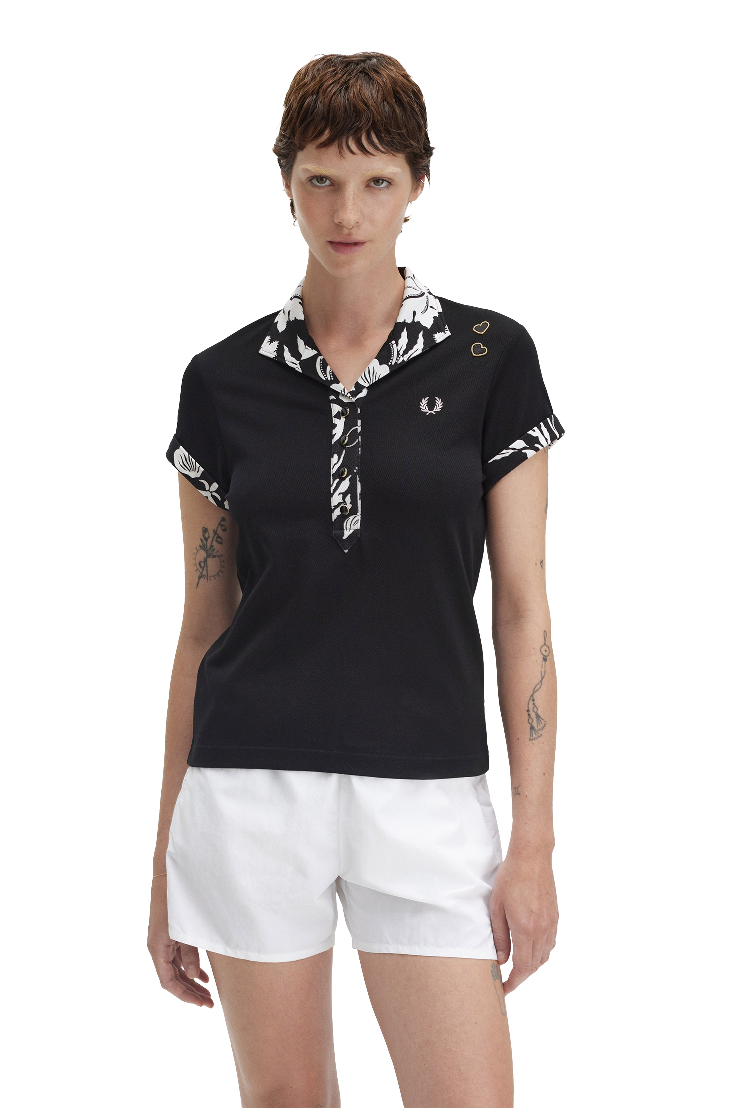 PRINTED TRIM POLO SHIRT thumbnail 4