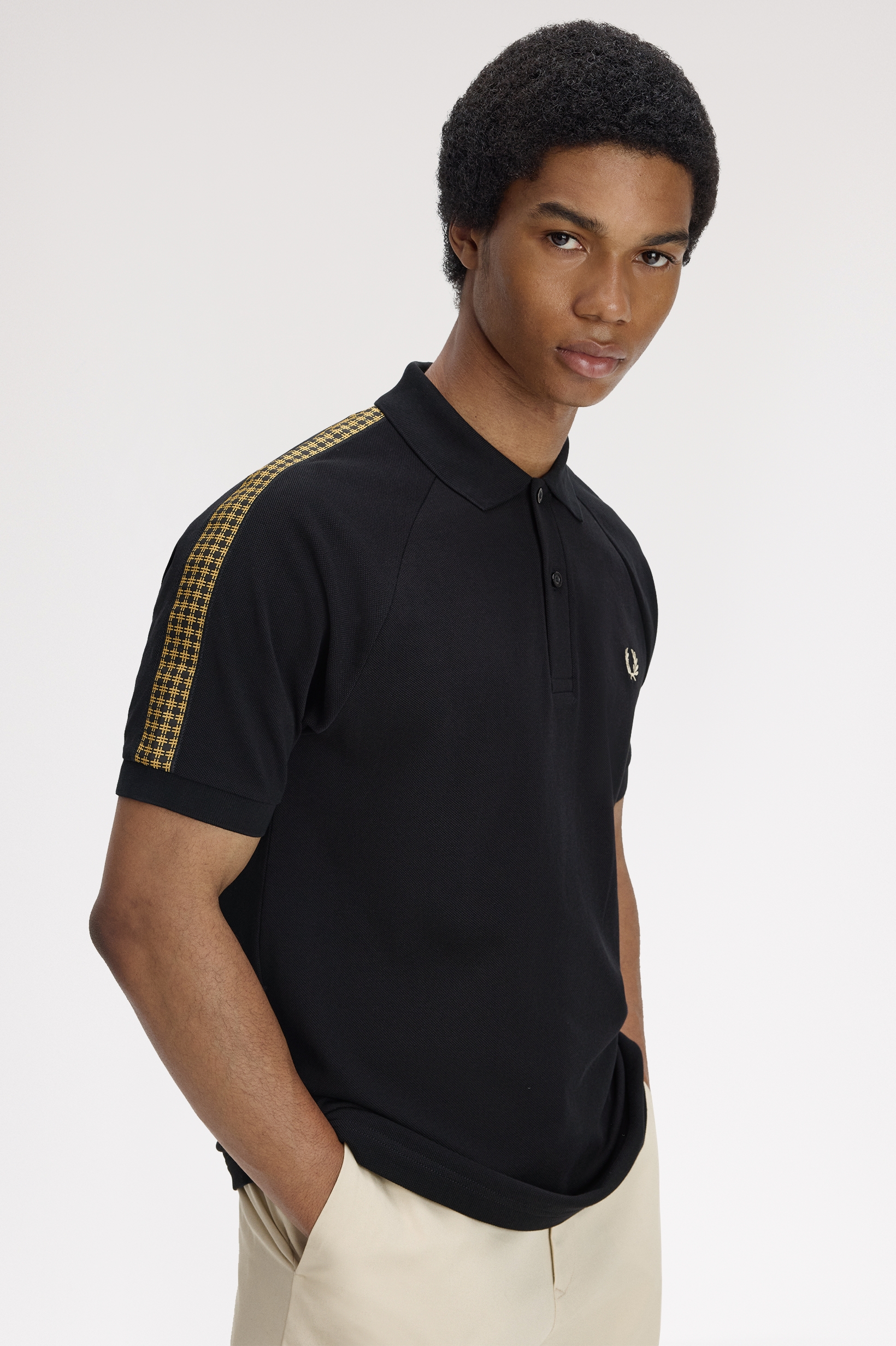 MEN'S CROSS TAPE POLO SHIRT thumbnail 3