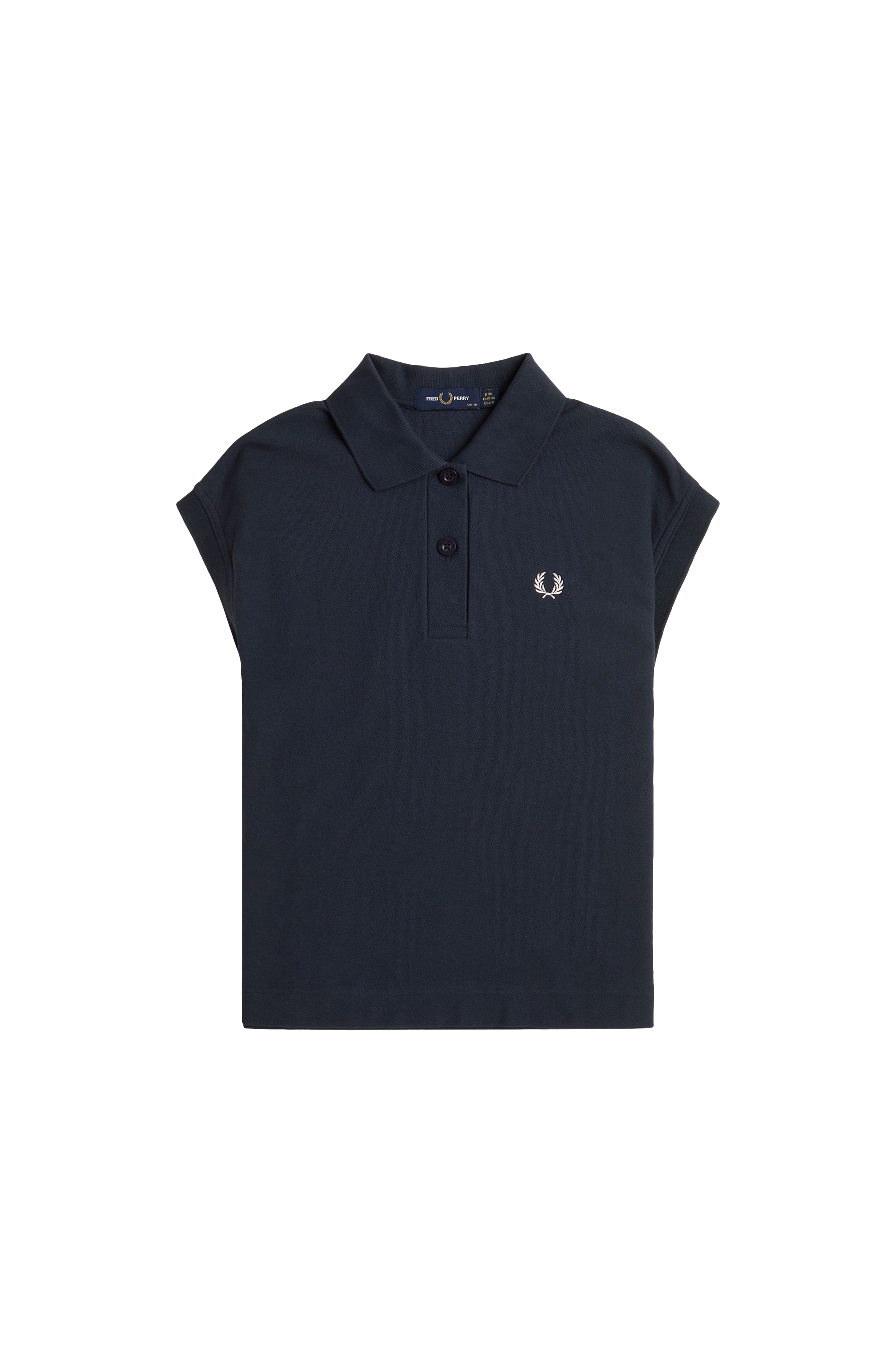 SLEEVELESS PIQUE SHIRT