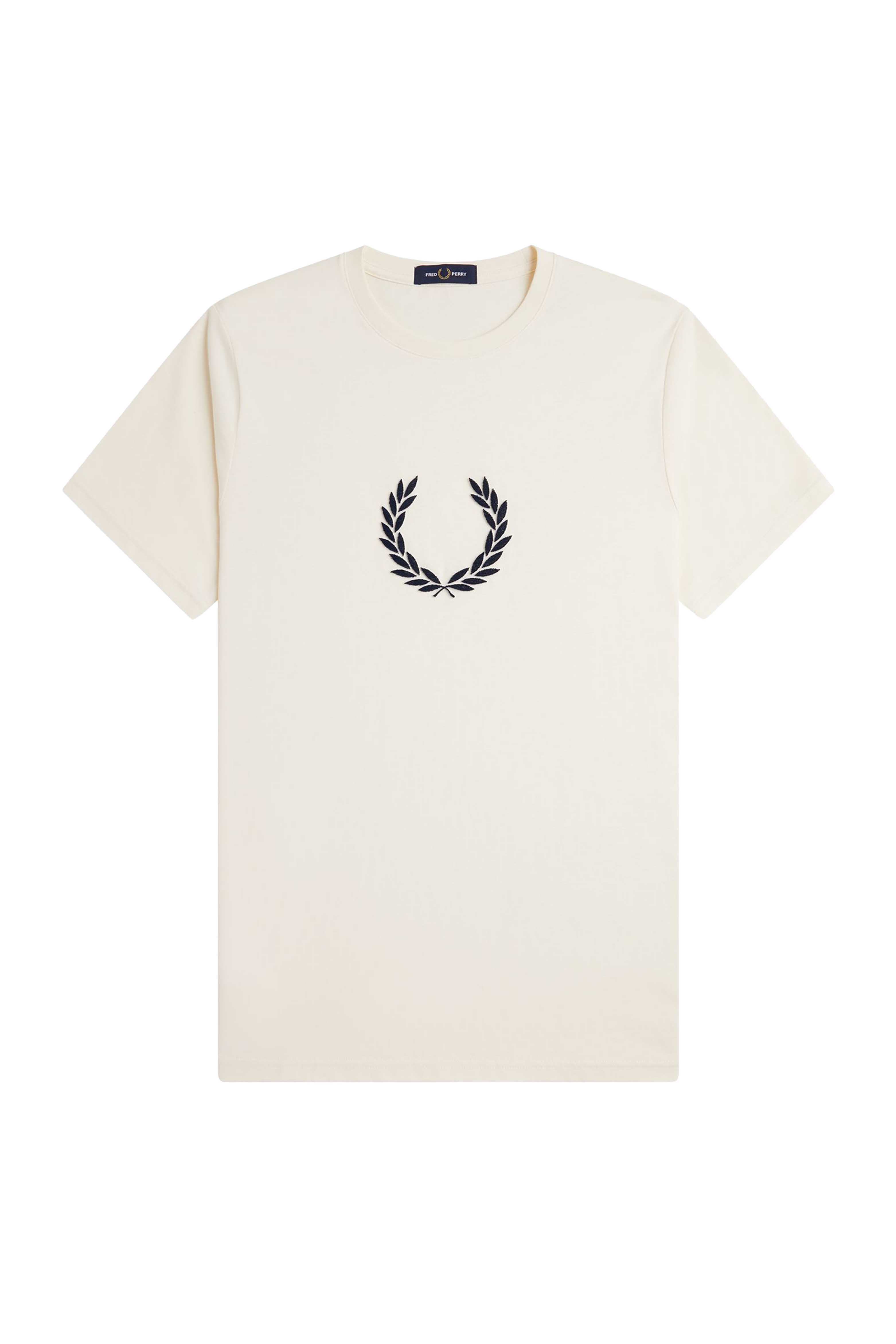 TEXTURED LAUREL WREATH T-SHIRT