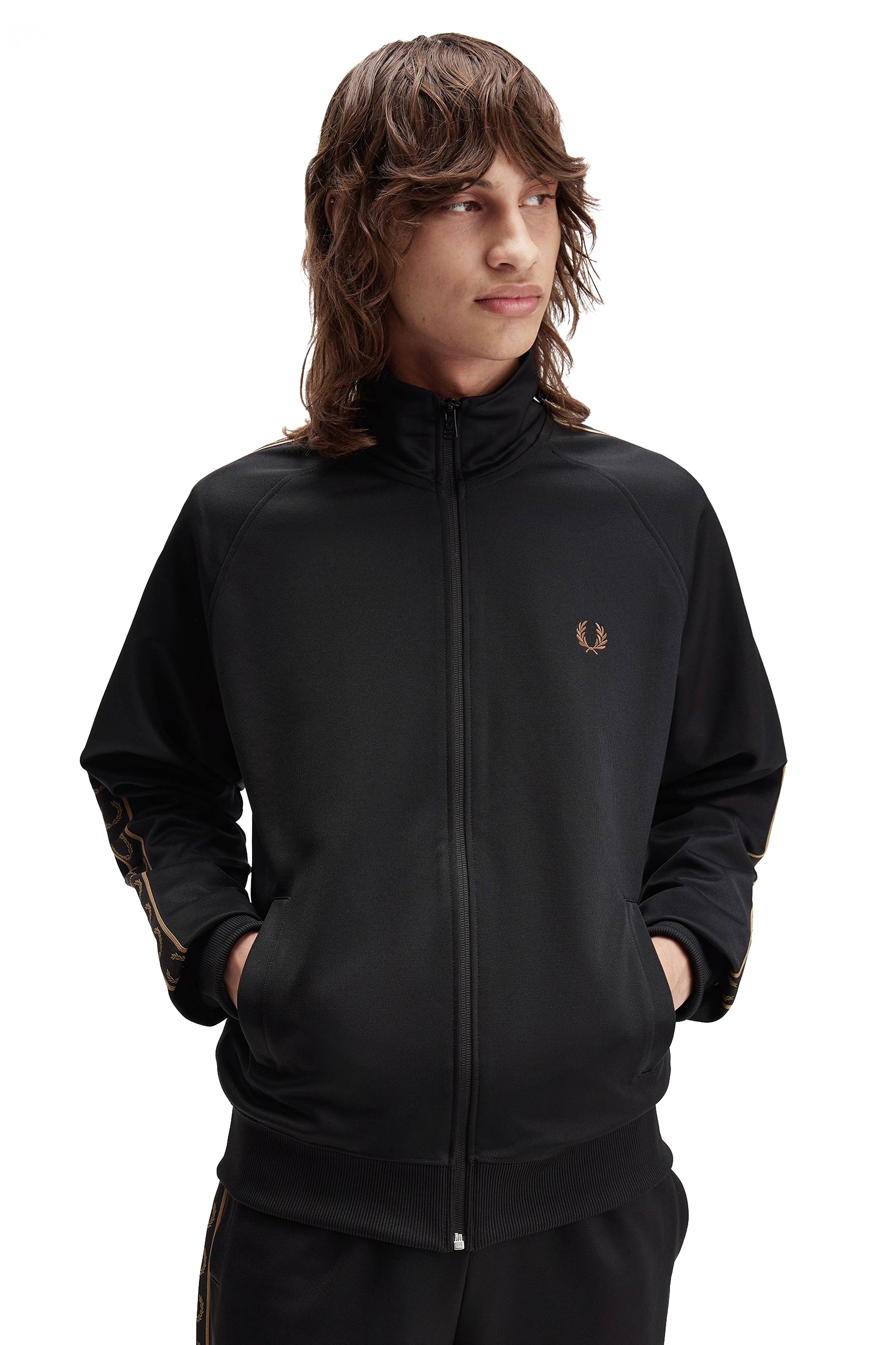 CONTRAST TAPE TRACK JACKET thumbnail 4