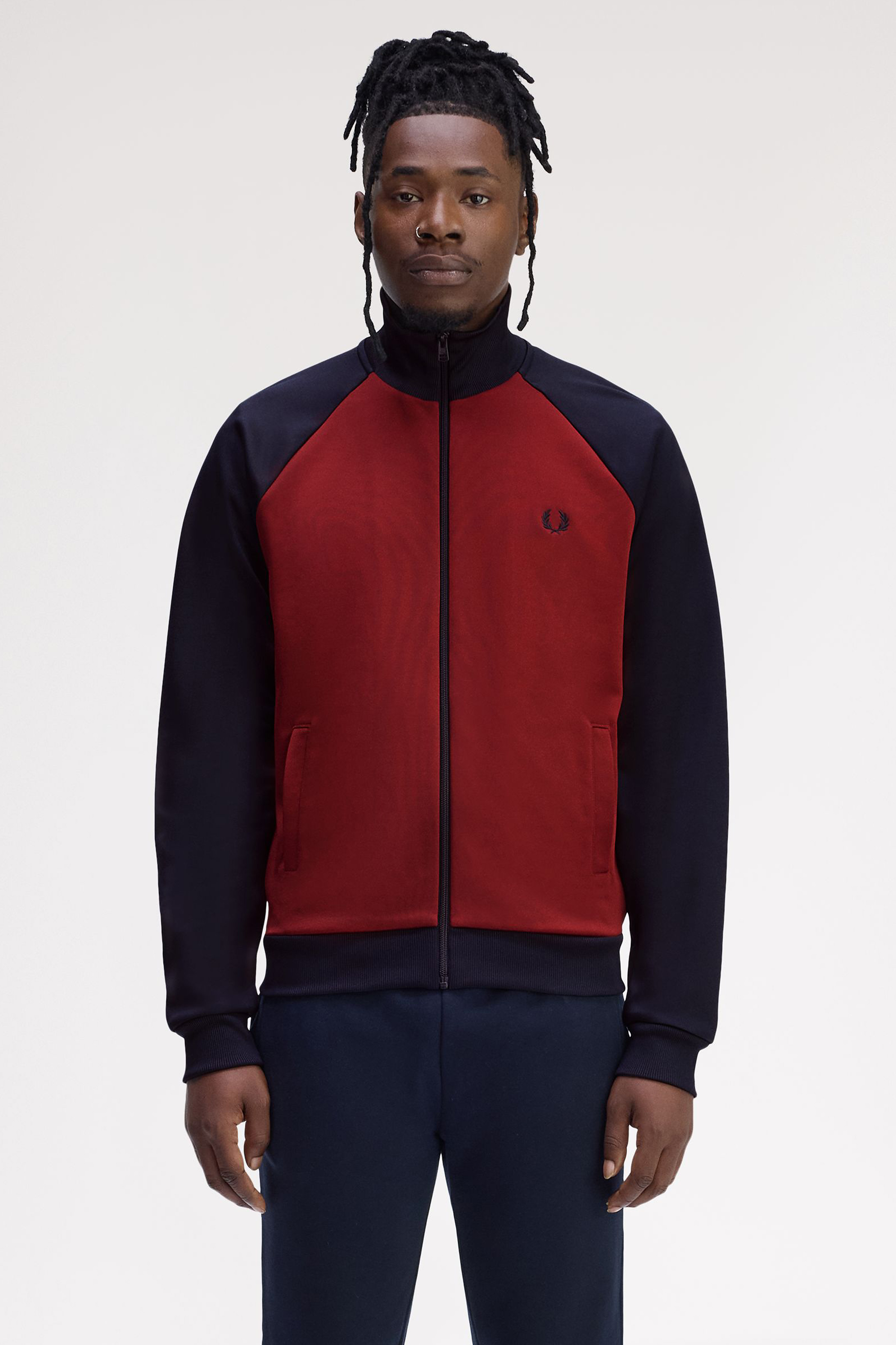 CONTRAST SLEEVE TRACK JACKET thumbnail 9