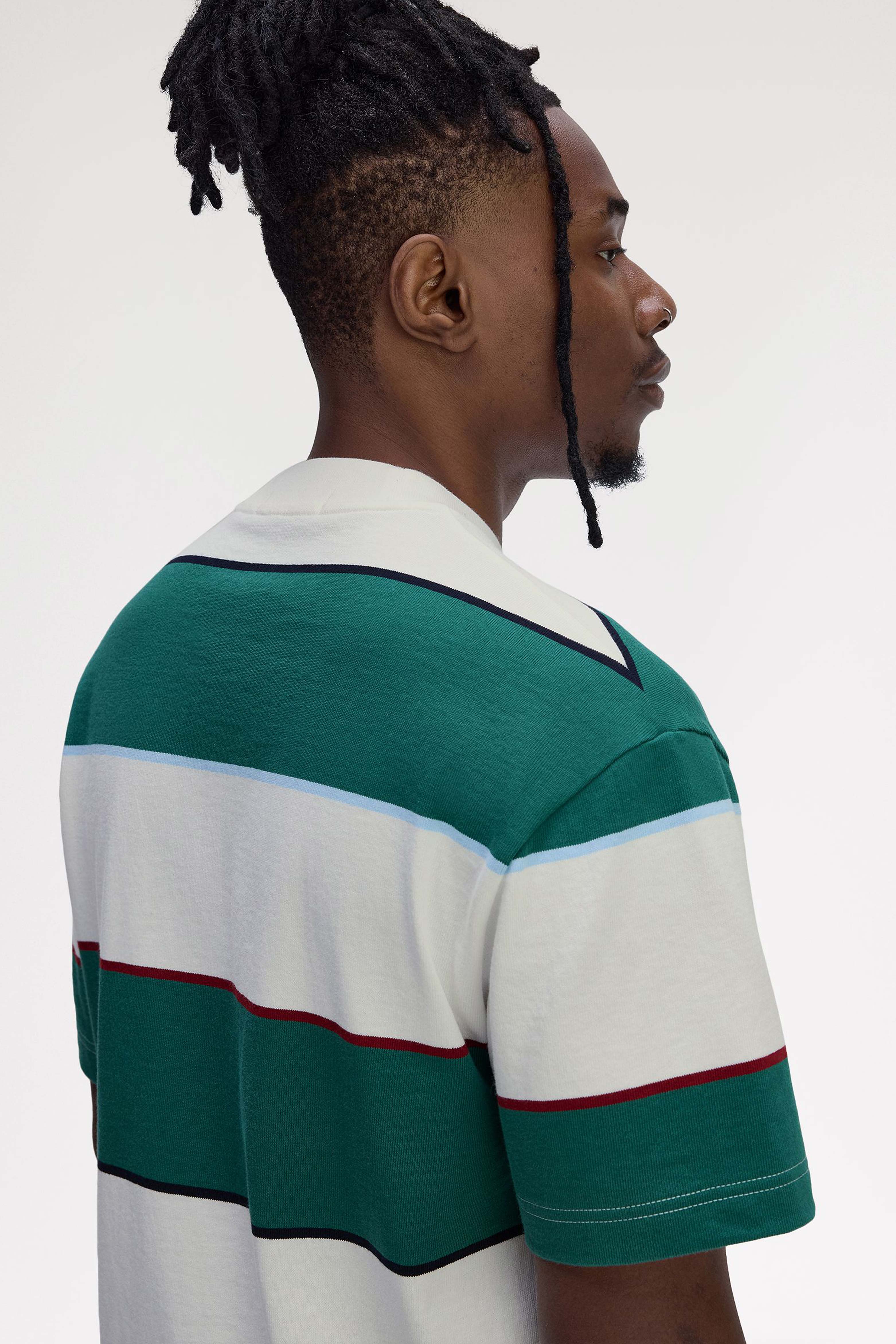 STRIPED RELAXED T-SHIRT thumbnail 4