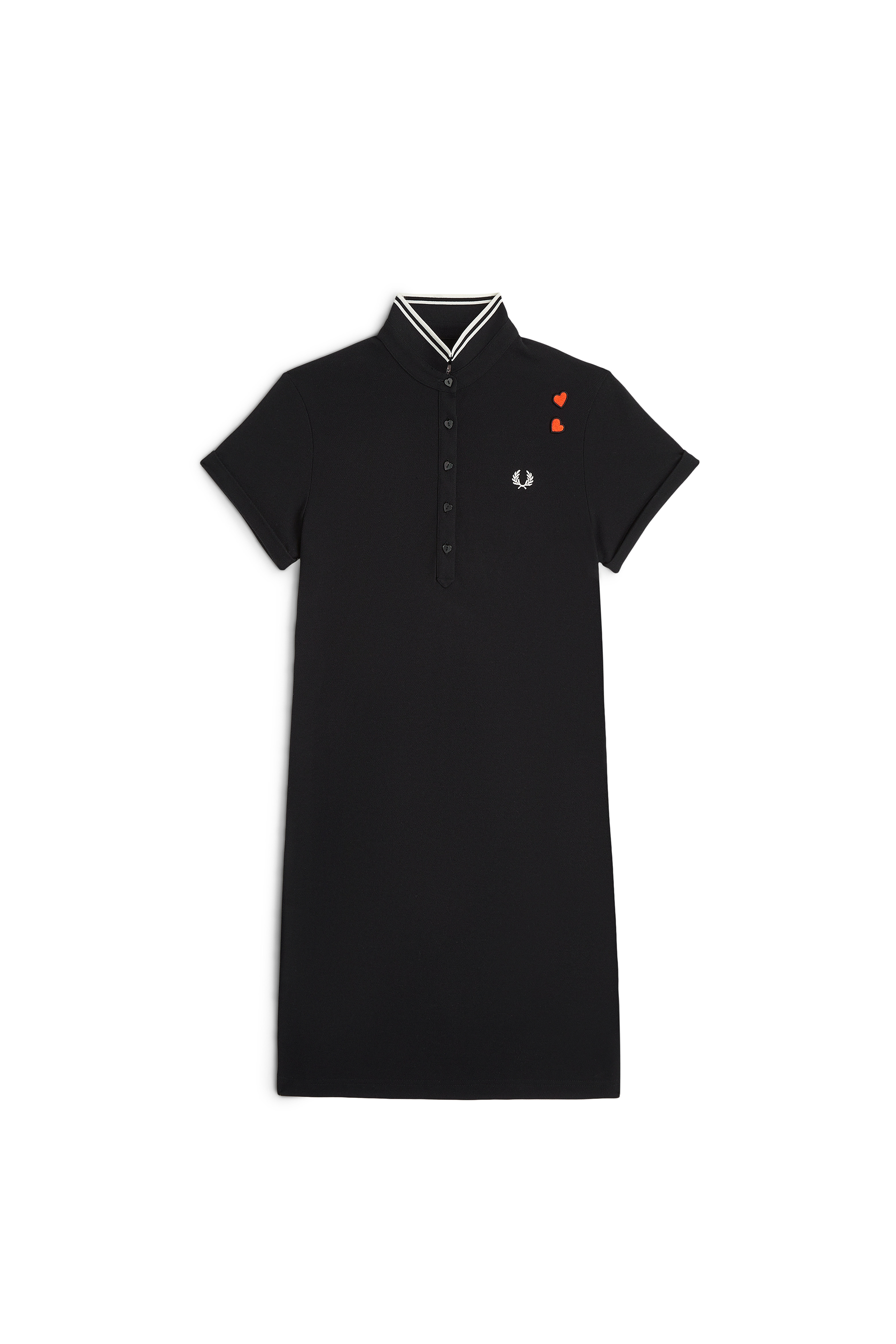 WOMEN'S TIPPED POLO DRESS