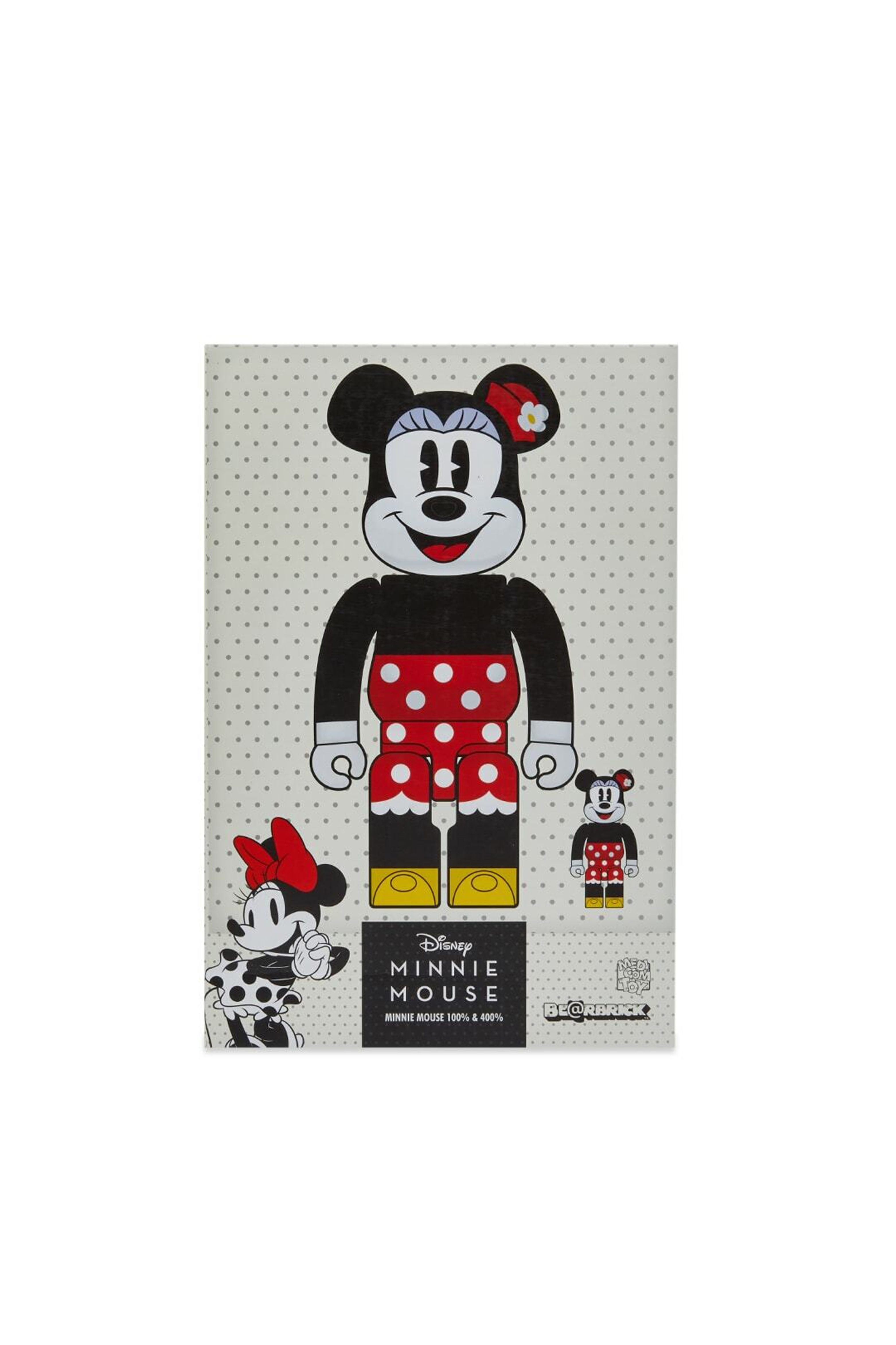 BE@RBRICK MINNIE MOUSE 100% & 400% thumbnail 4