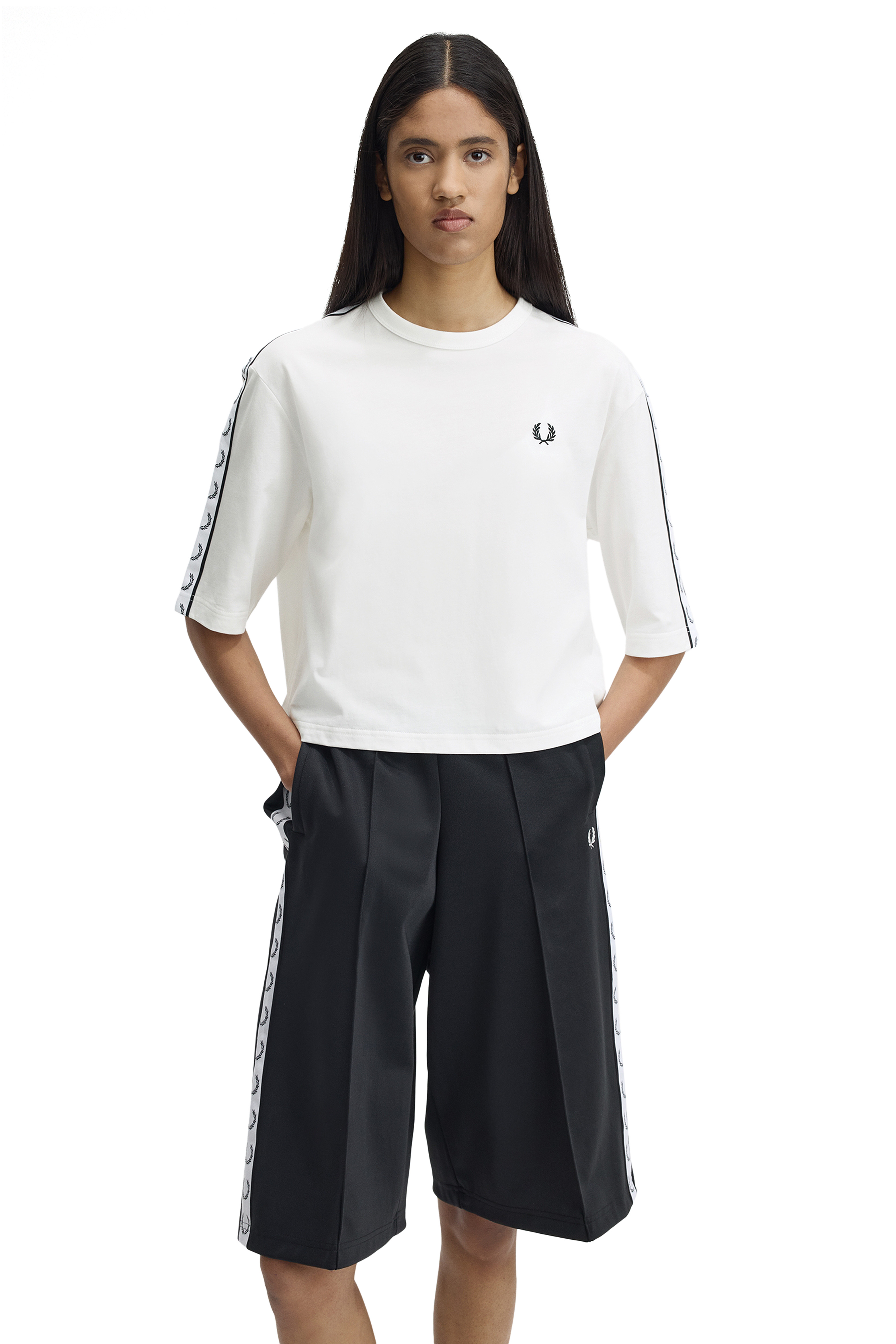 WOMEN'S TAPED T-SHIRT thumbnail 3