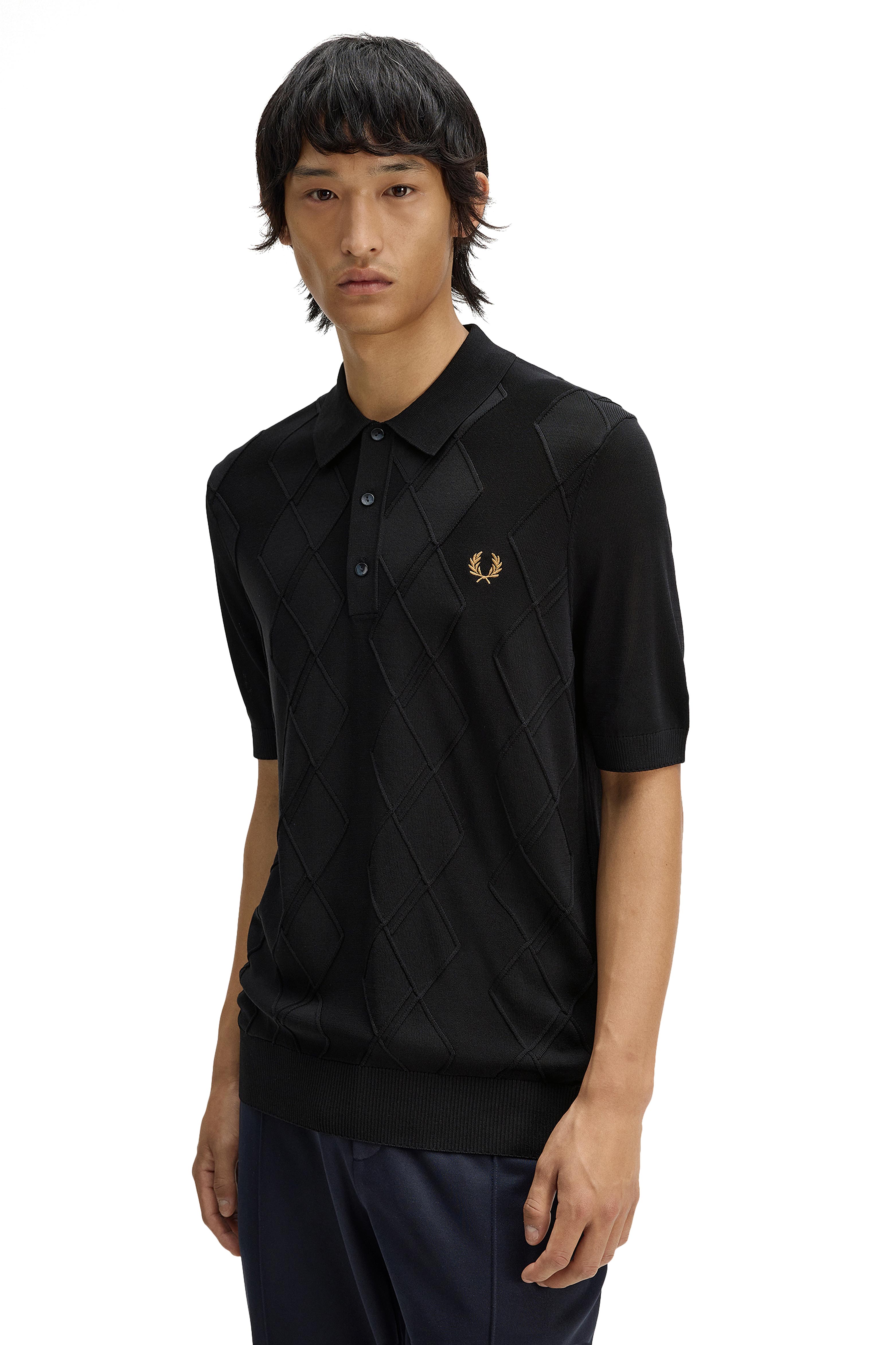 MEN'S CABLE KNITTED SHIRT thumbnail 3