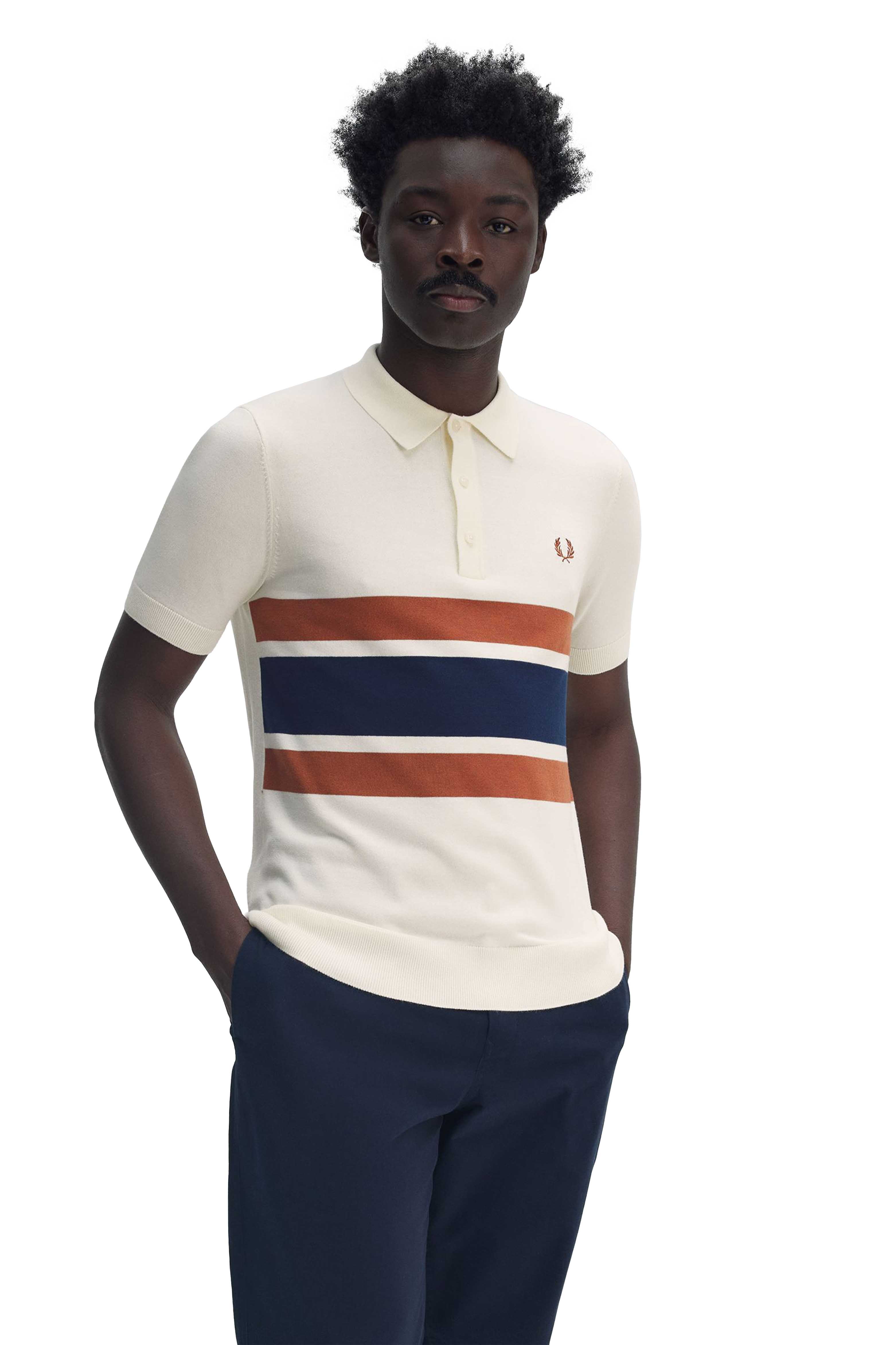 PANELLED KNITTED SHIRT thumbnail 3