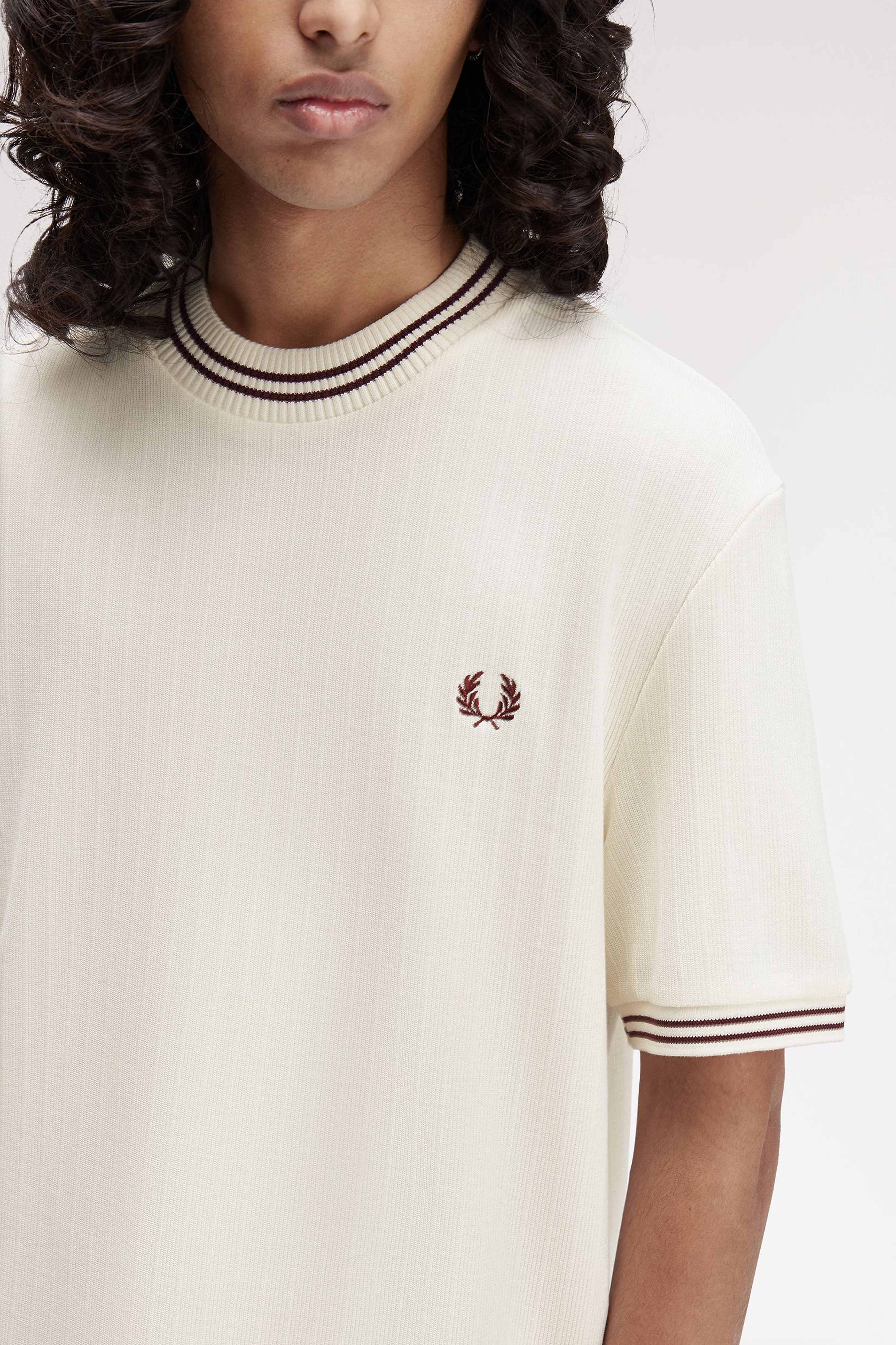 RIBBED JERSEY T-SHIRT thumbnail 4