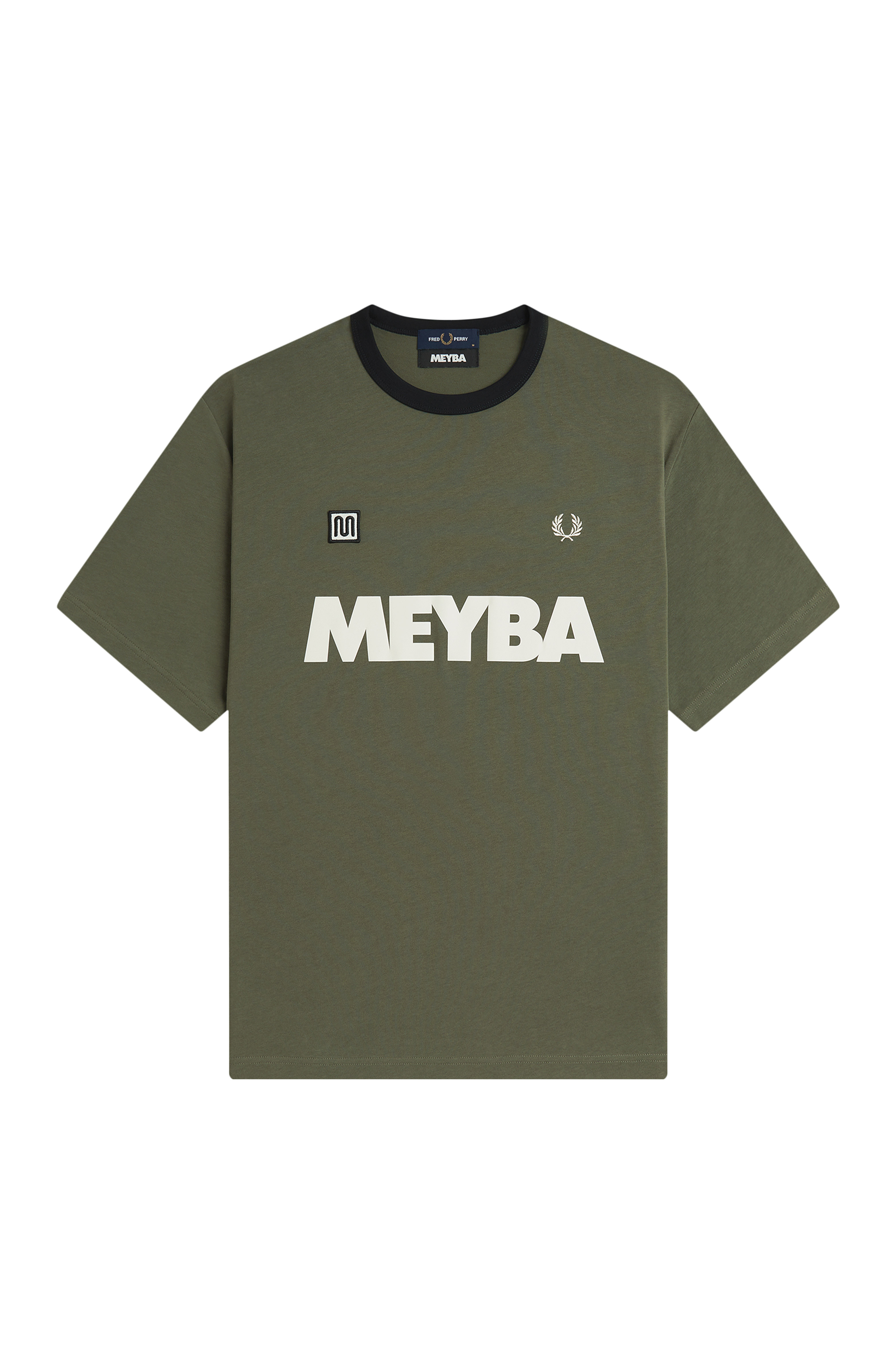 FRED PERRY X MEYBA MEN'S RINGER T-SHIRT
