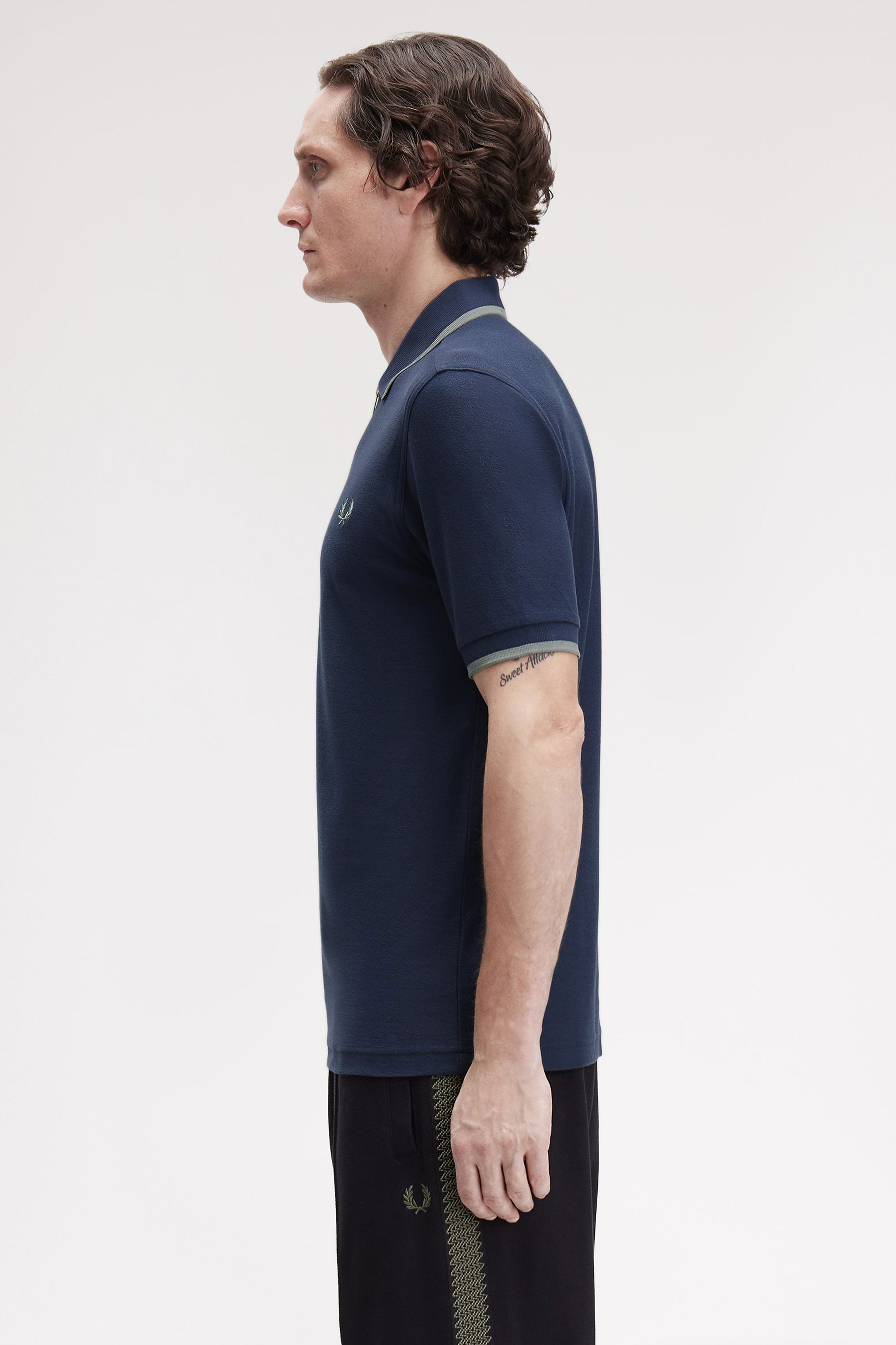 FRED PERRY CREPE PIQUE POLO SHIRT thumbnail 6